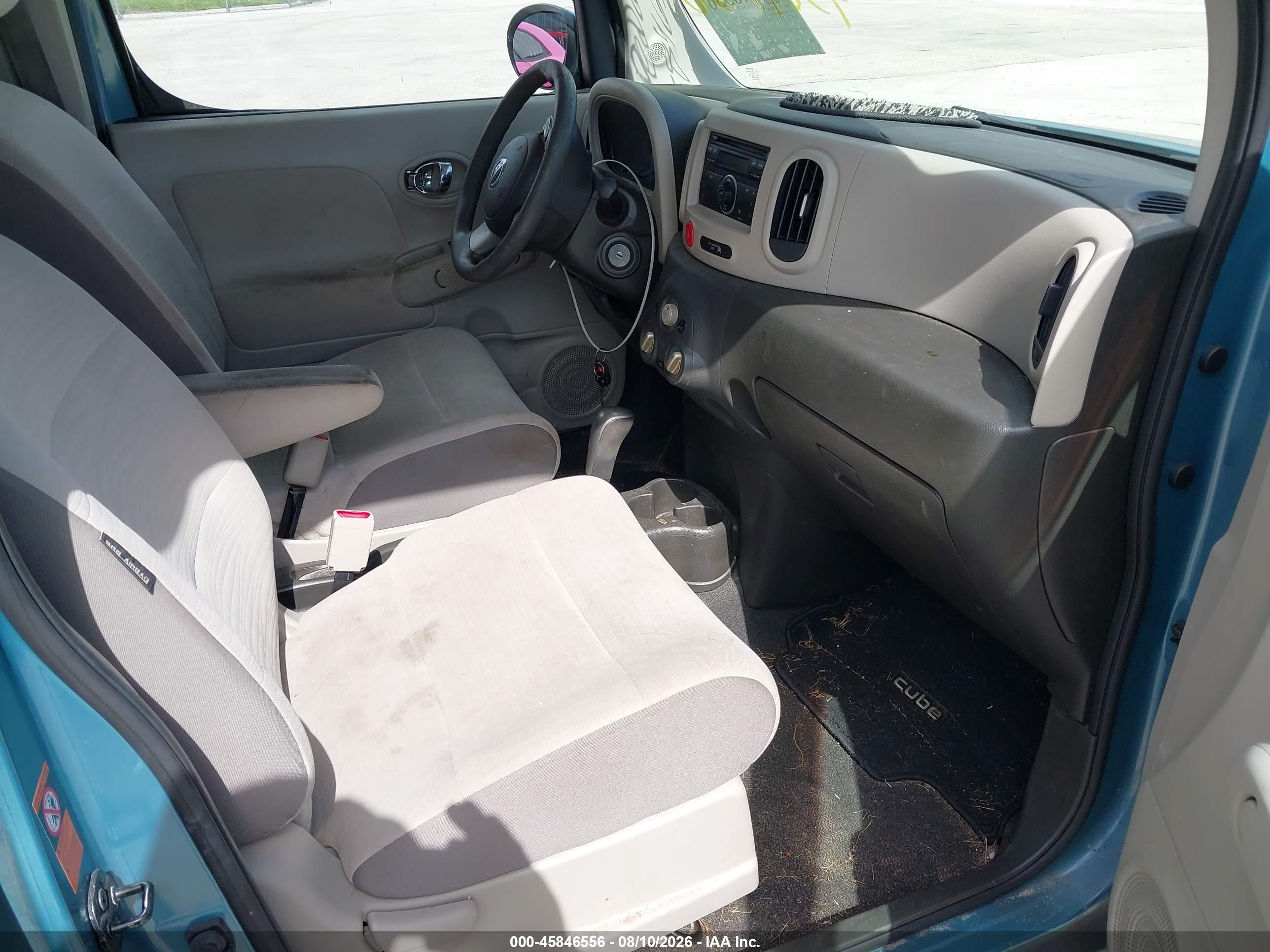 2009 Nissan Cube 1.8s Blue vin: JN8AZ28R89T120119