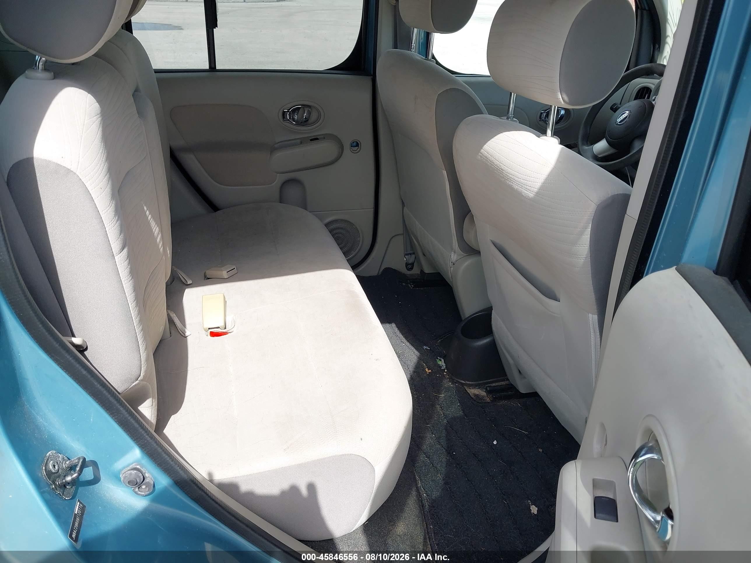 2009 Nissan Cube 1.8s Blue vin: JN8AZ28R89T120119