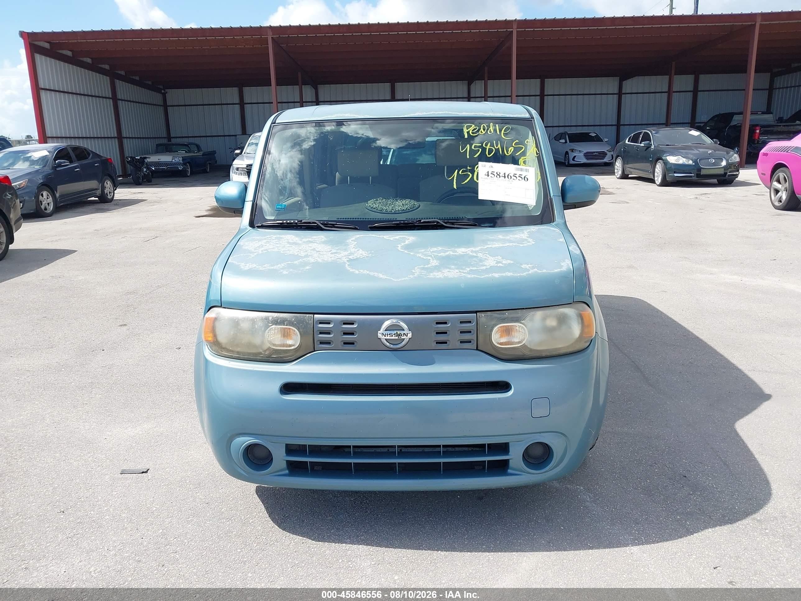 2009 Nissan Cube 1.8s Blue vin: JN8AZ28R89T120119