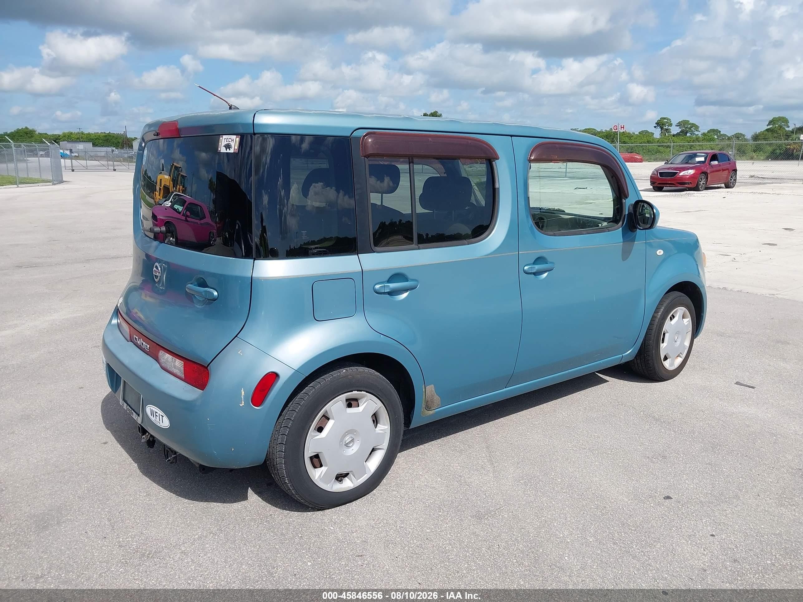 2009 Nissan Cube 1.8s Blue vin: JN8AZ28R89T120119