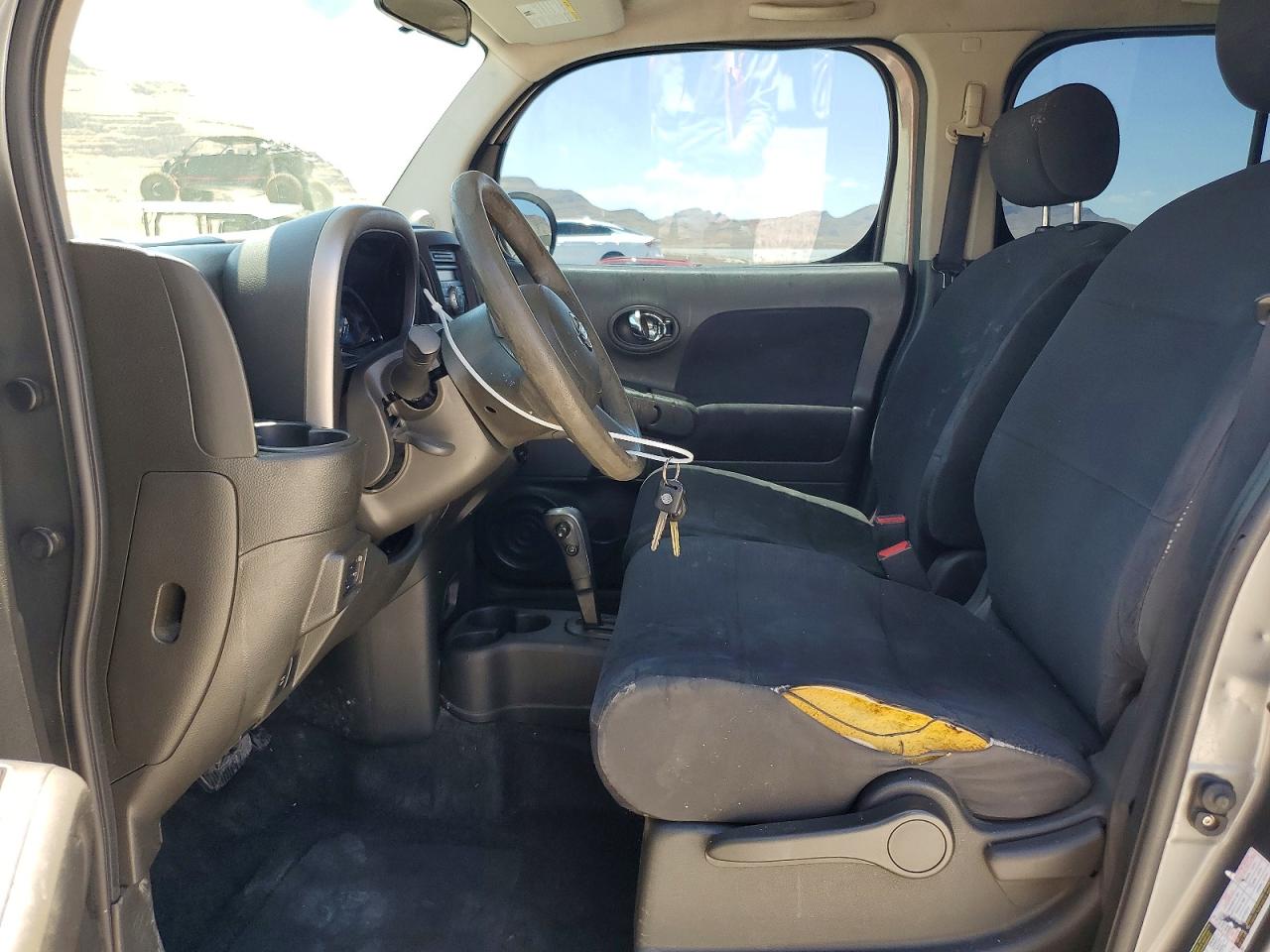 2009 Nissan Cube 1.8 Gray vin: JN8AZ28R89T123487