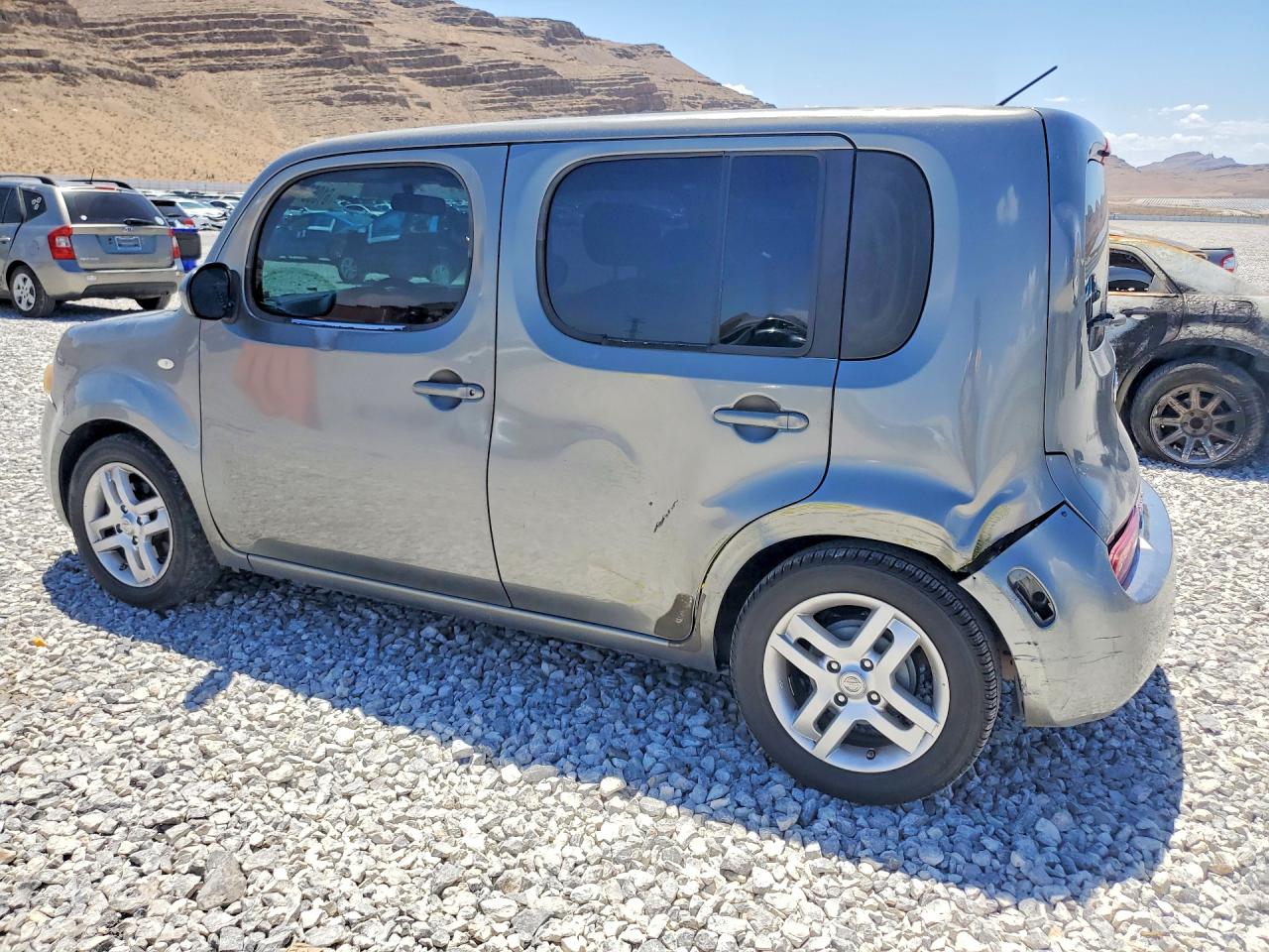 2009 Nissan Cube 1.8 Gray vin: JN8AZ28R89T123487