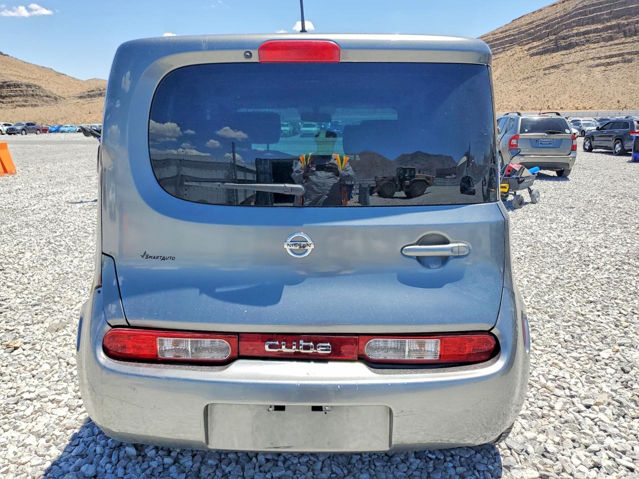 2009 Nissan Cube 1.8 Gray vin: JN8AZ28R89T123487