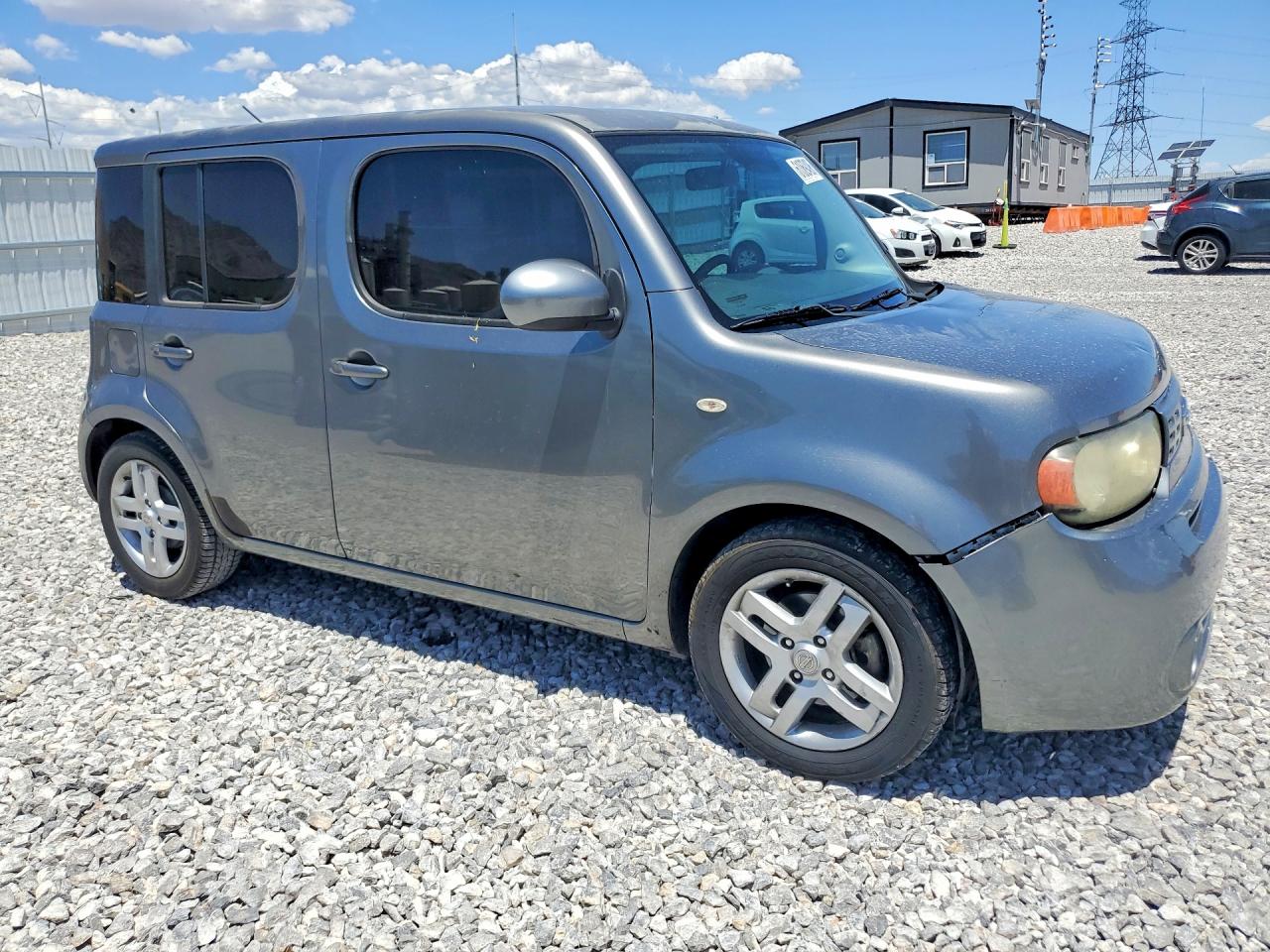 2009 Nissan Cube 1.8 Gray vin: JN8AZ28R89T123487