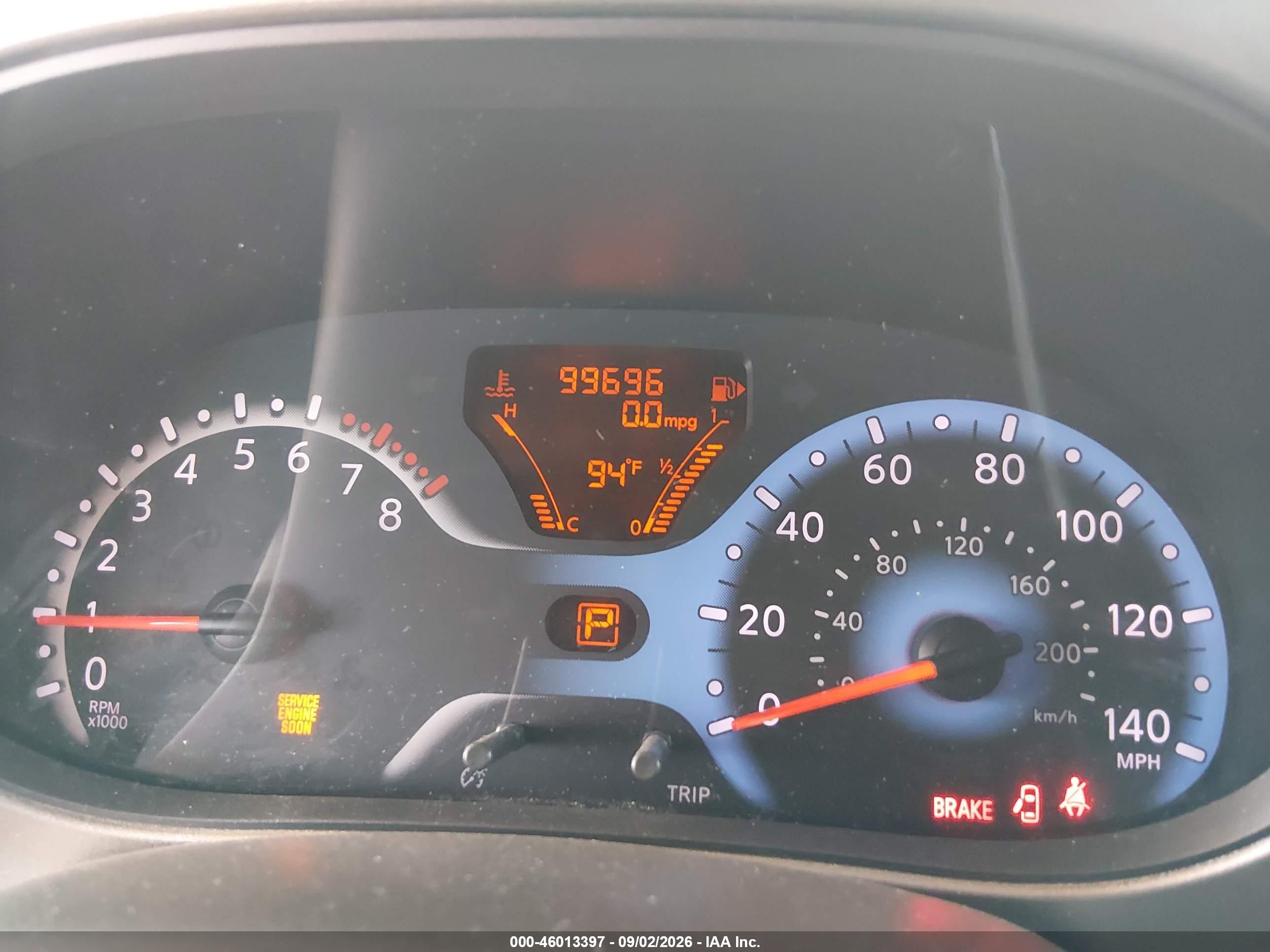 2009 Nissan Cube 1.8 Krom White vin: JN8AZ28R99T103636