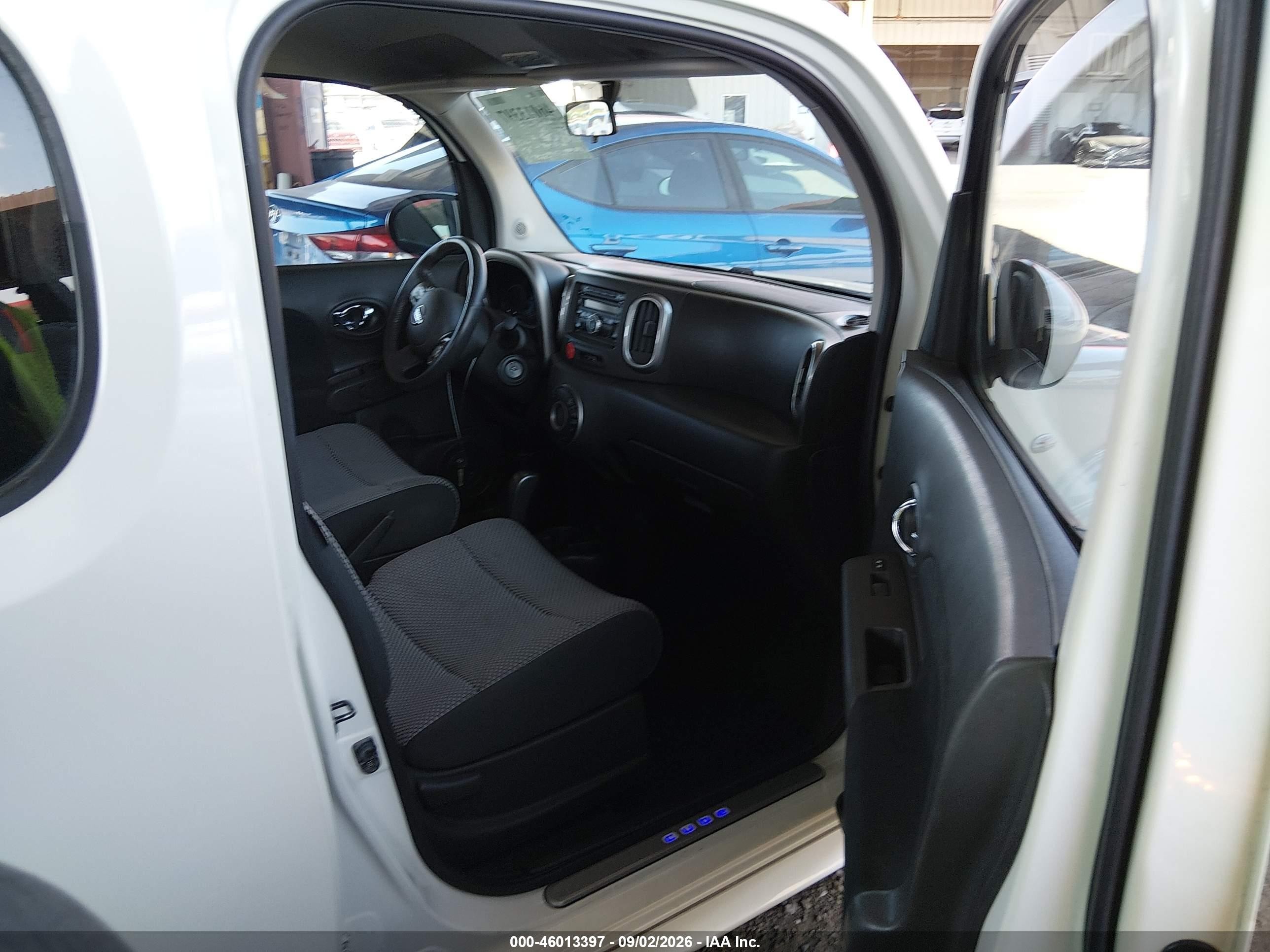 2009 Nissan Cube 1.8 Krom White vin: JN8AZ28R99T103636