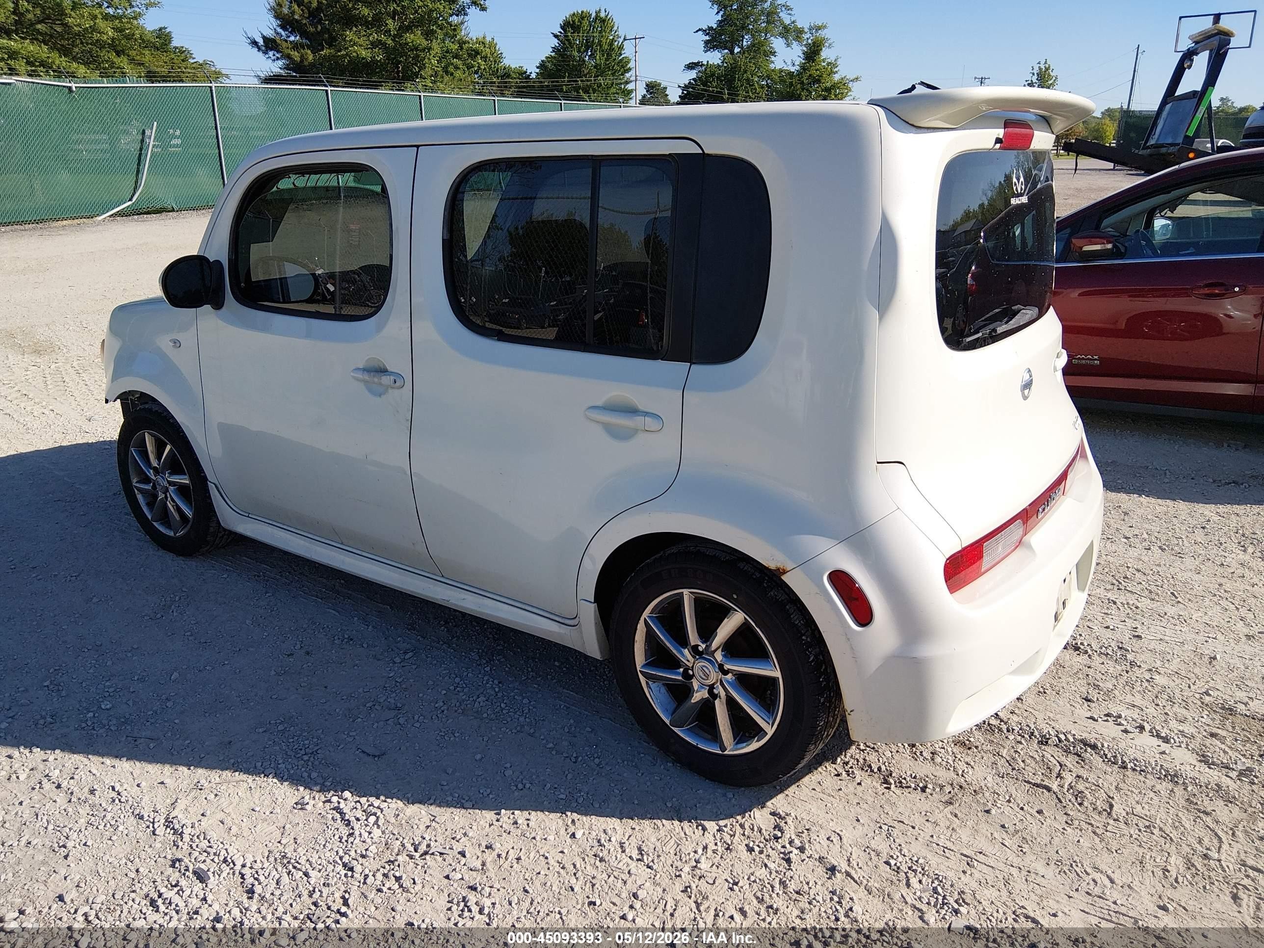 2009 Nissan Cube 1.8 Krom White vin: JN8AZ28R99T106133