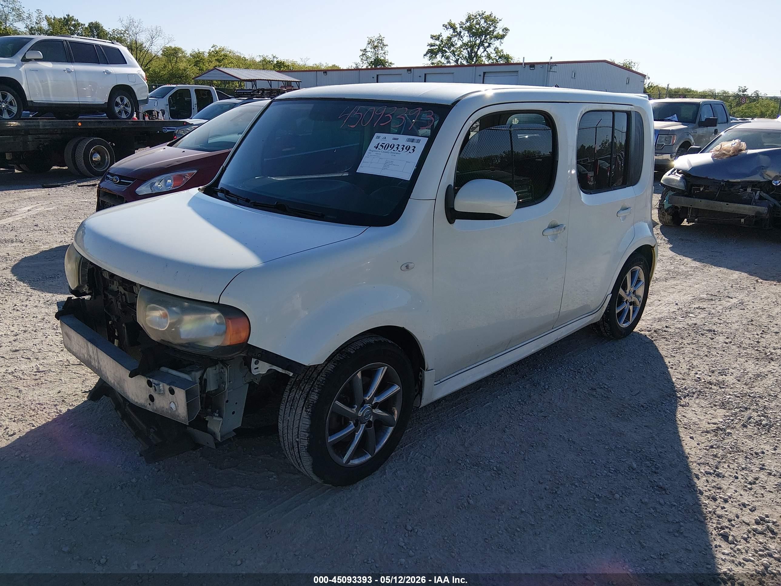 2009 Nissan Cube 1.8 Krom White vin: JN8AZ28R99T106133