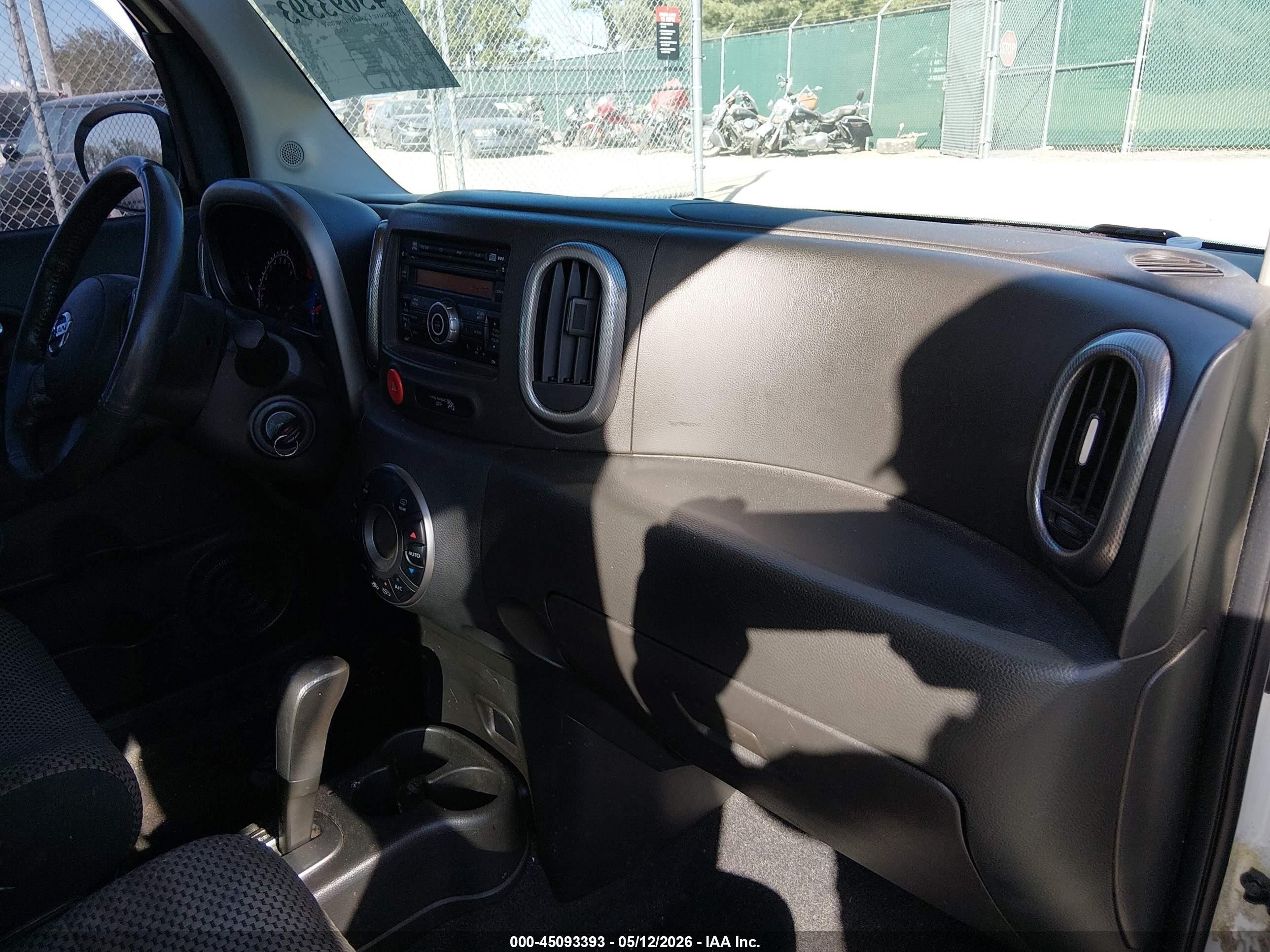 2009 Nissan Cube 1.8 Krom White vin: JN8AZ28R99T106133