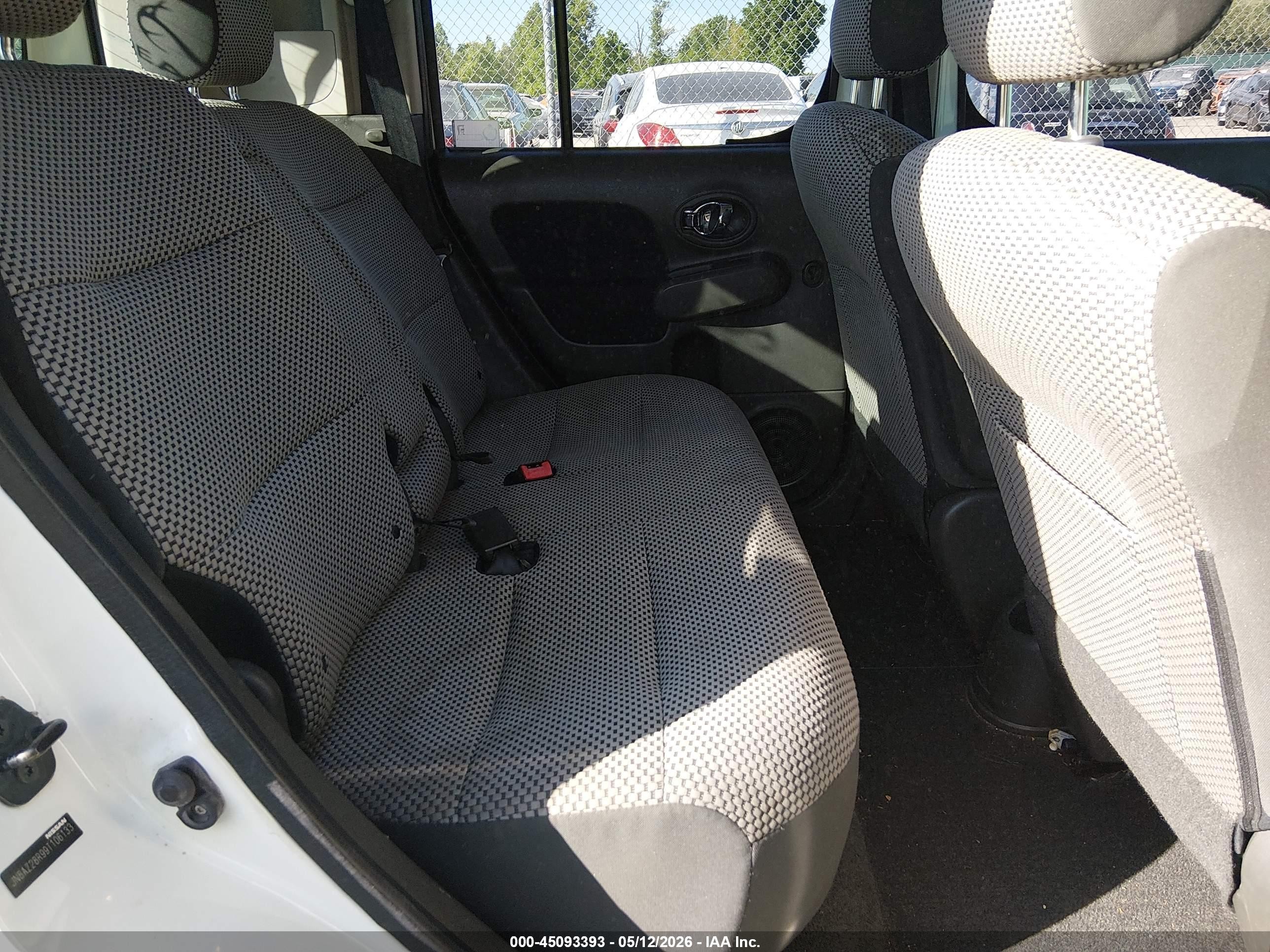 2009 Nissan Cube 1.8 Krom White vin: JN8AZ28R99T106133