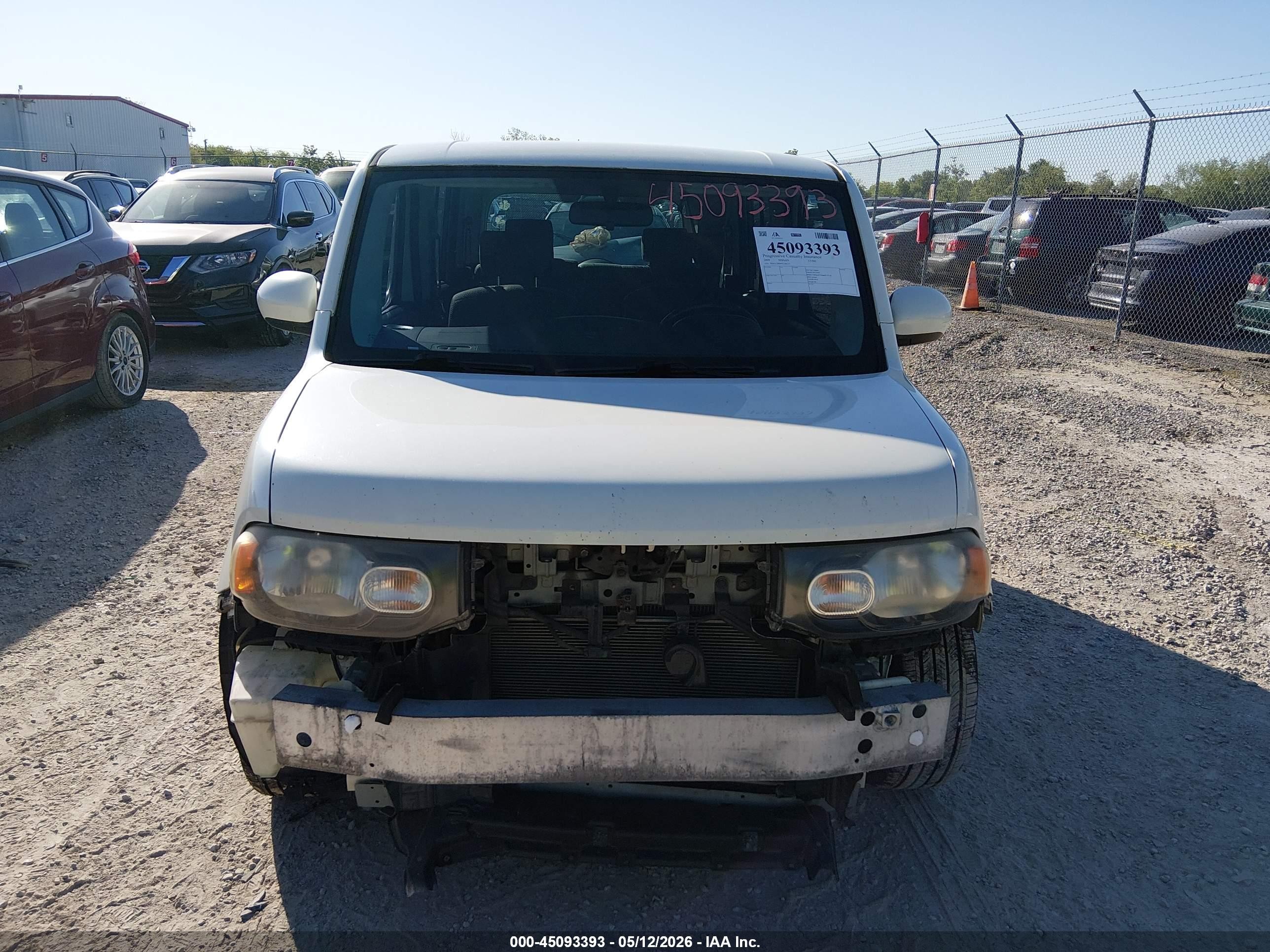 2009 Nissan Cube 1.8 Krom White vin: JN8AZ28R99T106133