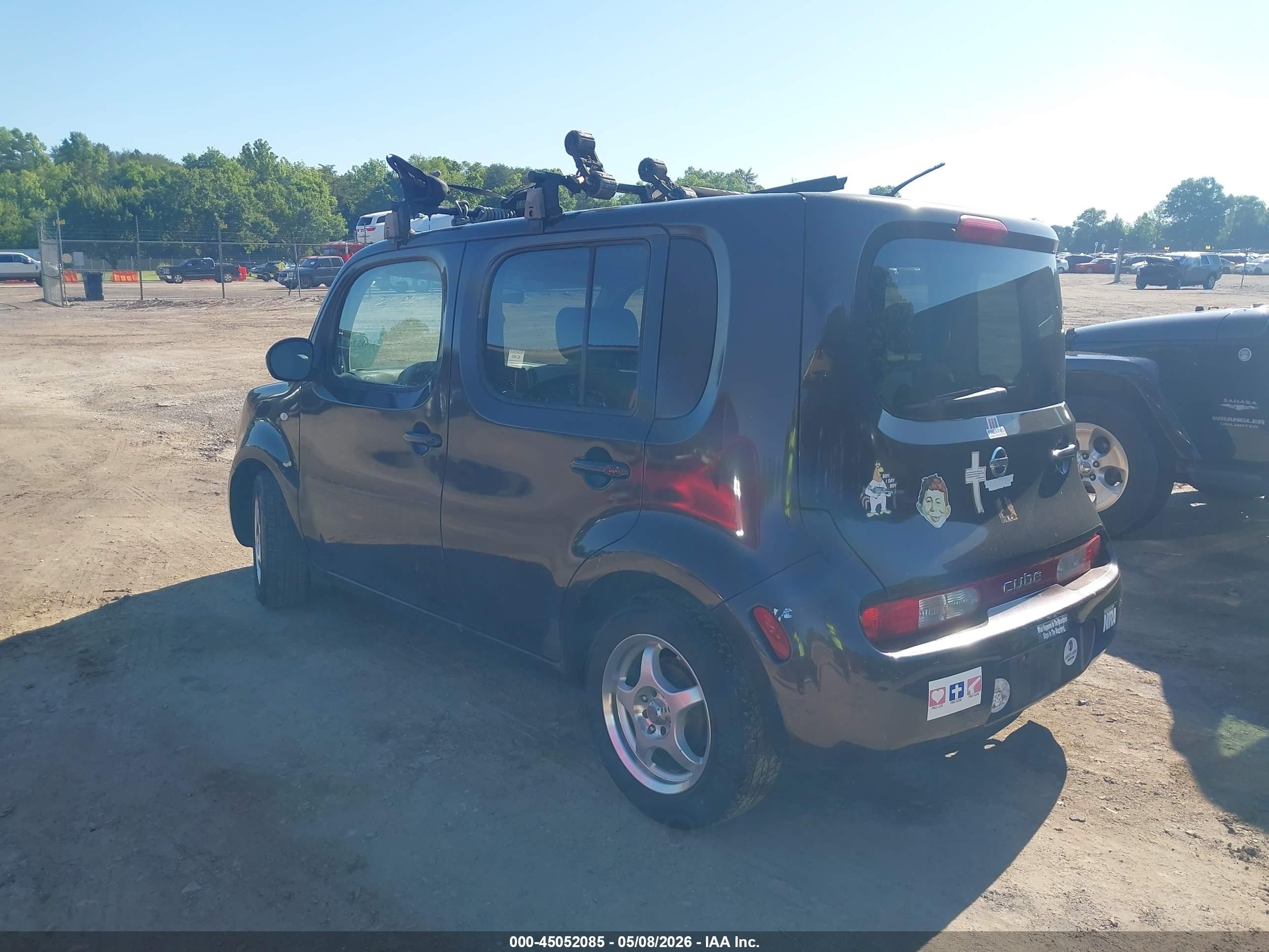 2009 Nissan Cube 1.8s Purple vin: JN8AZ28R99T109386