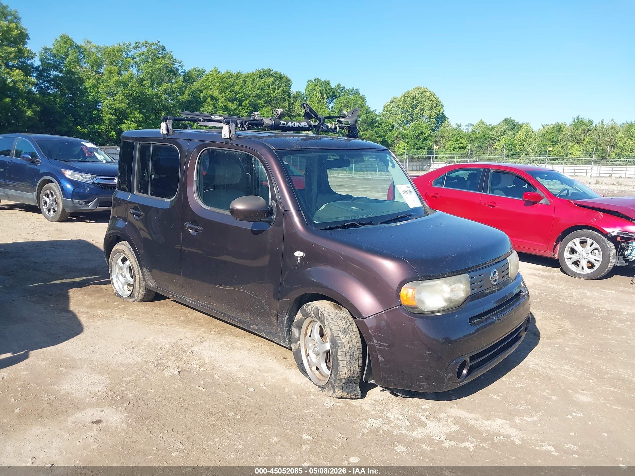 2009 Nissan Cube 1.8s Purple vin: JN8AZ28R99T109386