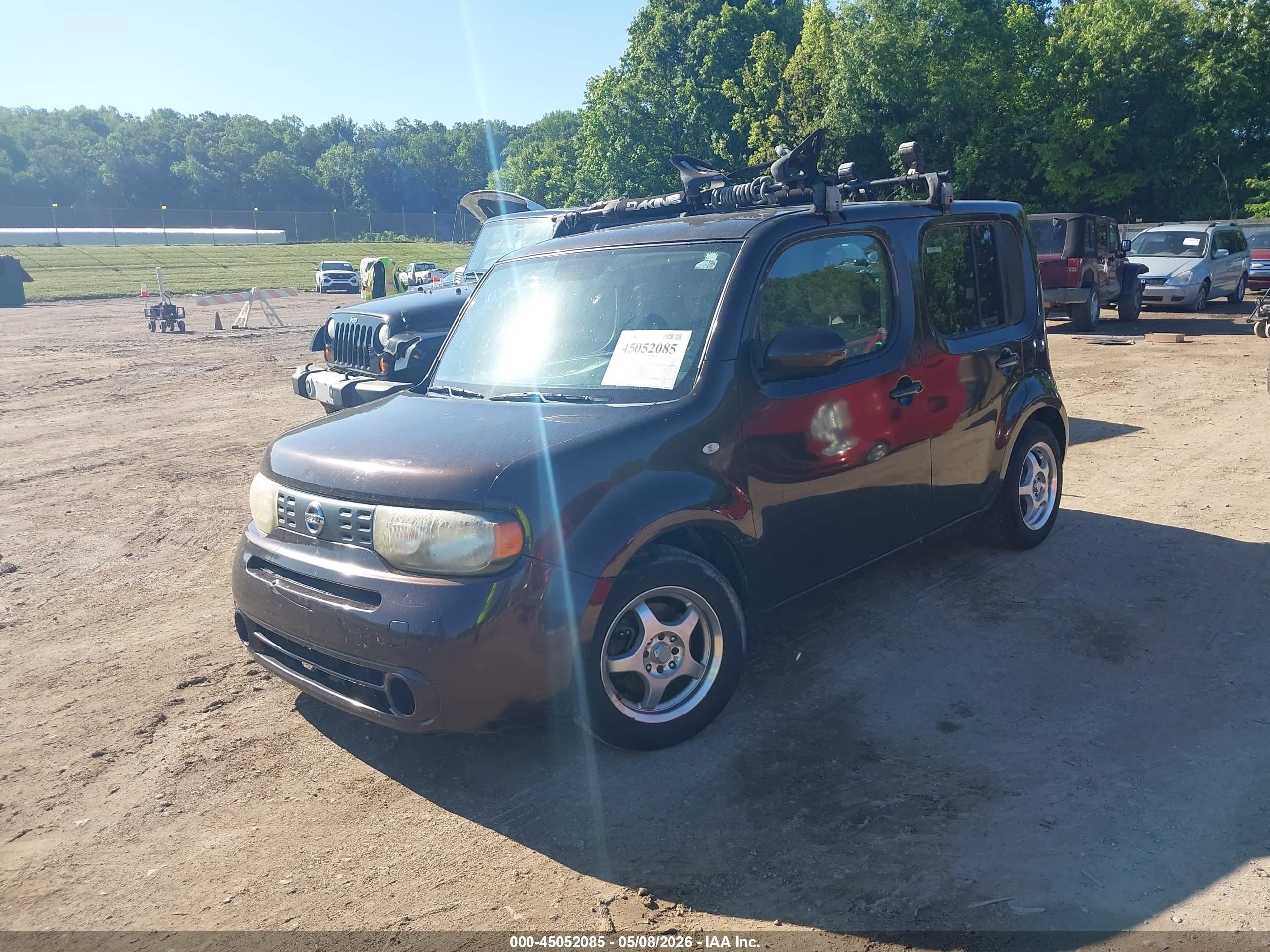 2009 Nissan Cube 1.8s Purple vin: JN8AZ28R99T109386