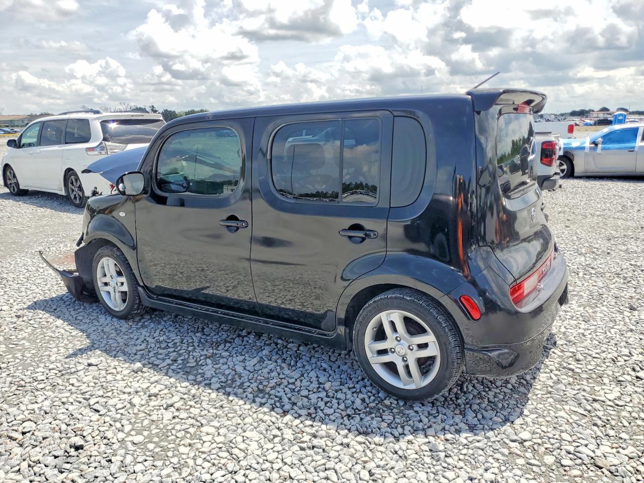 2009 Nissan Cube 1.8 Black vin: JN8AZ28R99T110392