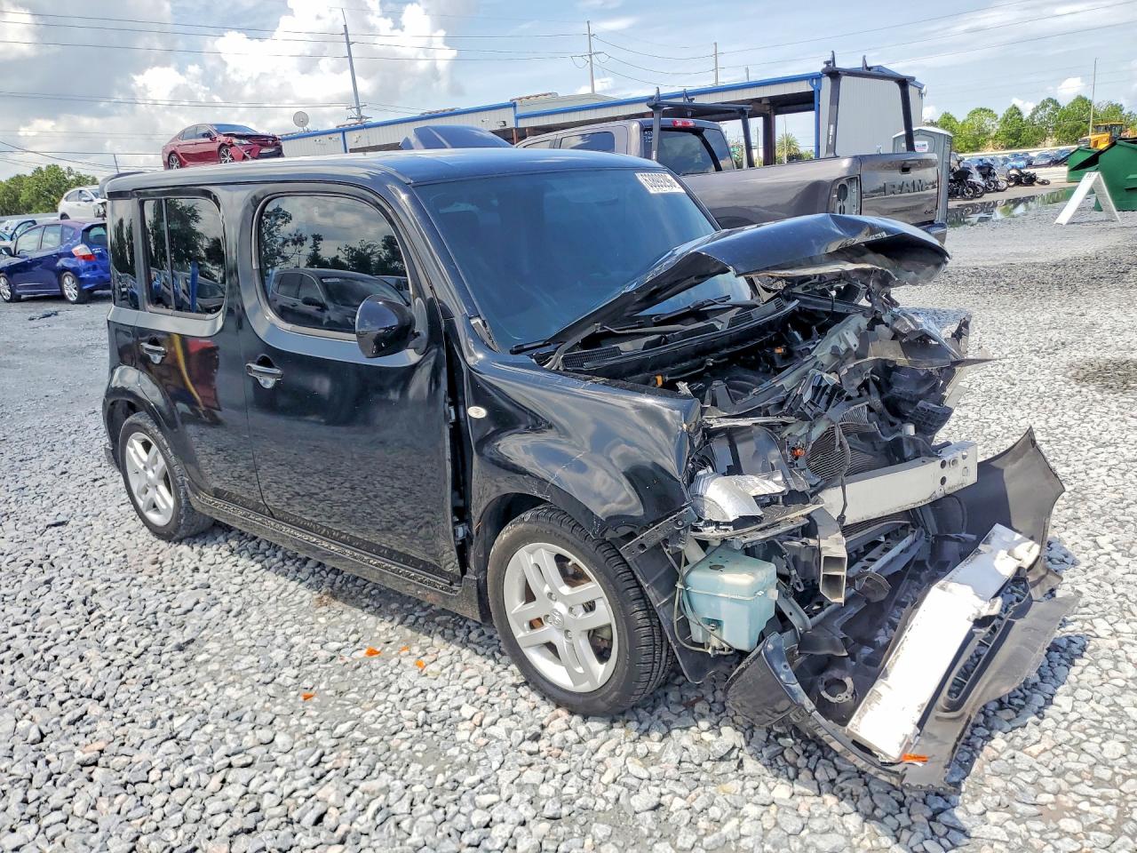 2009 Nissan Cube 1.8 Black vin: JN8AZ28R99T110392