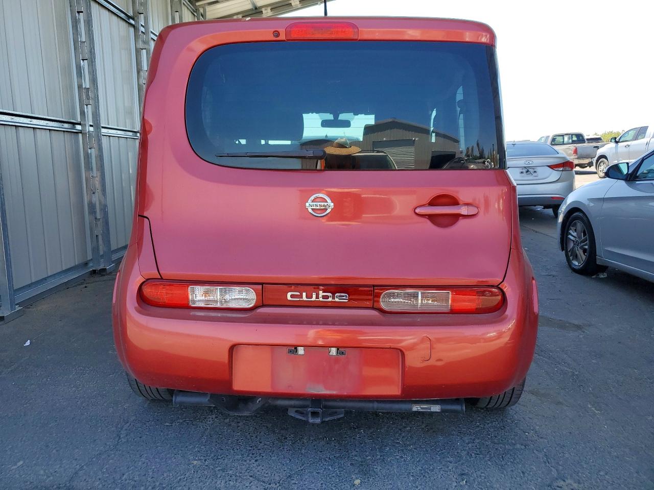 2009 Nissan Cube 1.8 Red vin: JN8AZ28R99T125149