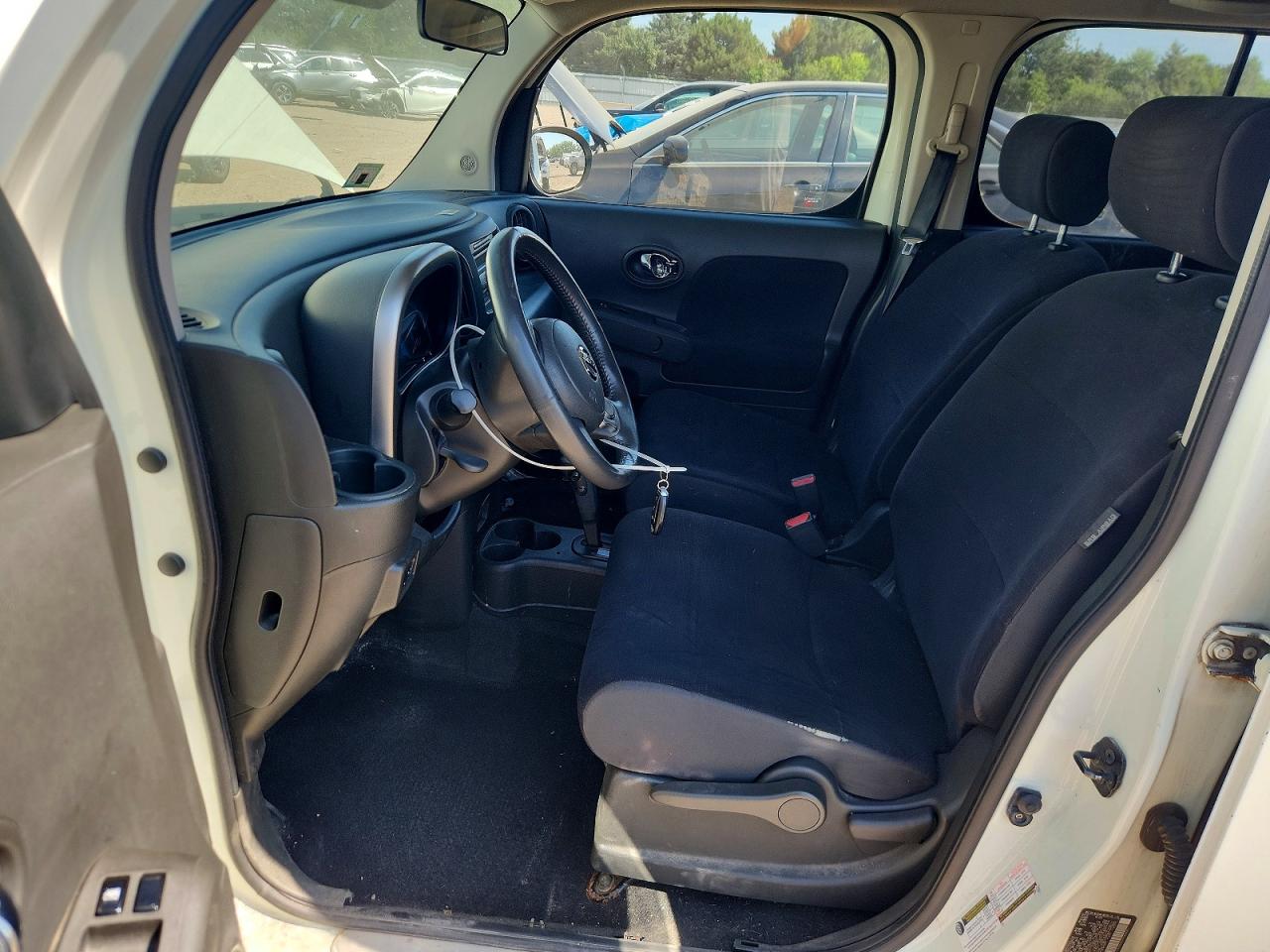 2009 Nissan Cube 1.8 White vin: JN8AZ28R99T126544