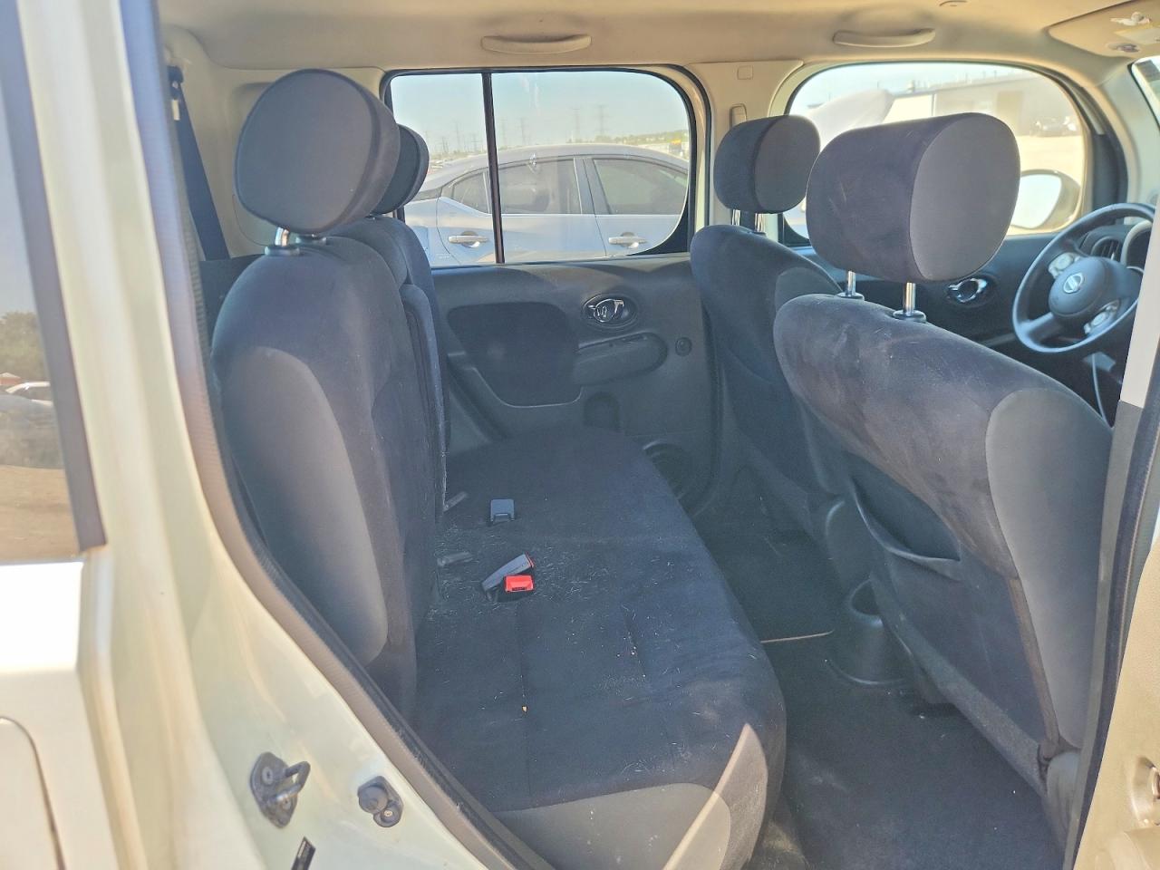 2009 Nissan Cube 1.8 White vin: JN8AZ28R99T126544