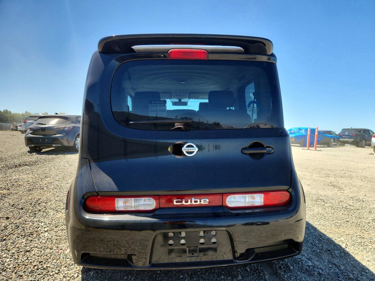 2009 Nissan Cube 1.8 Black vin: JN8AZ28RX9T106304