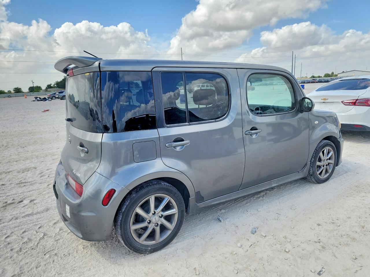 2009 Nissan Cube 1.8 Gray vin: JN8AZ28RX9T129470