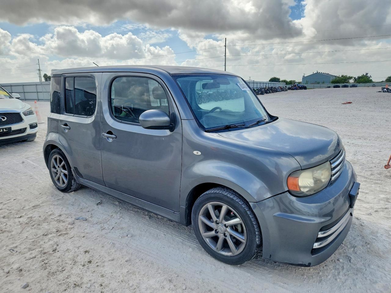 2009 Nissan Cube 1.8 Gray vin: JN8AZ28RX9T129470