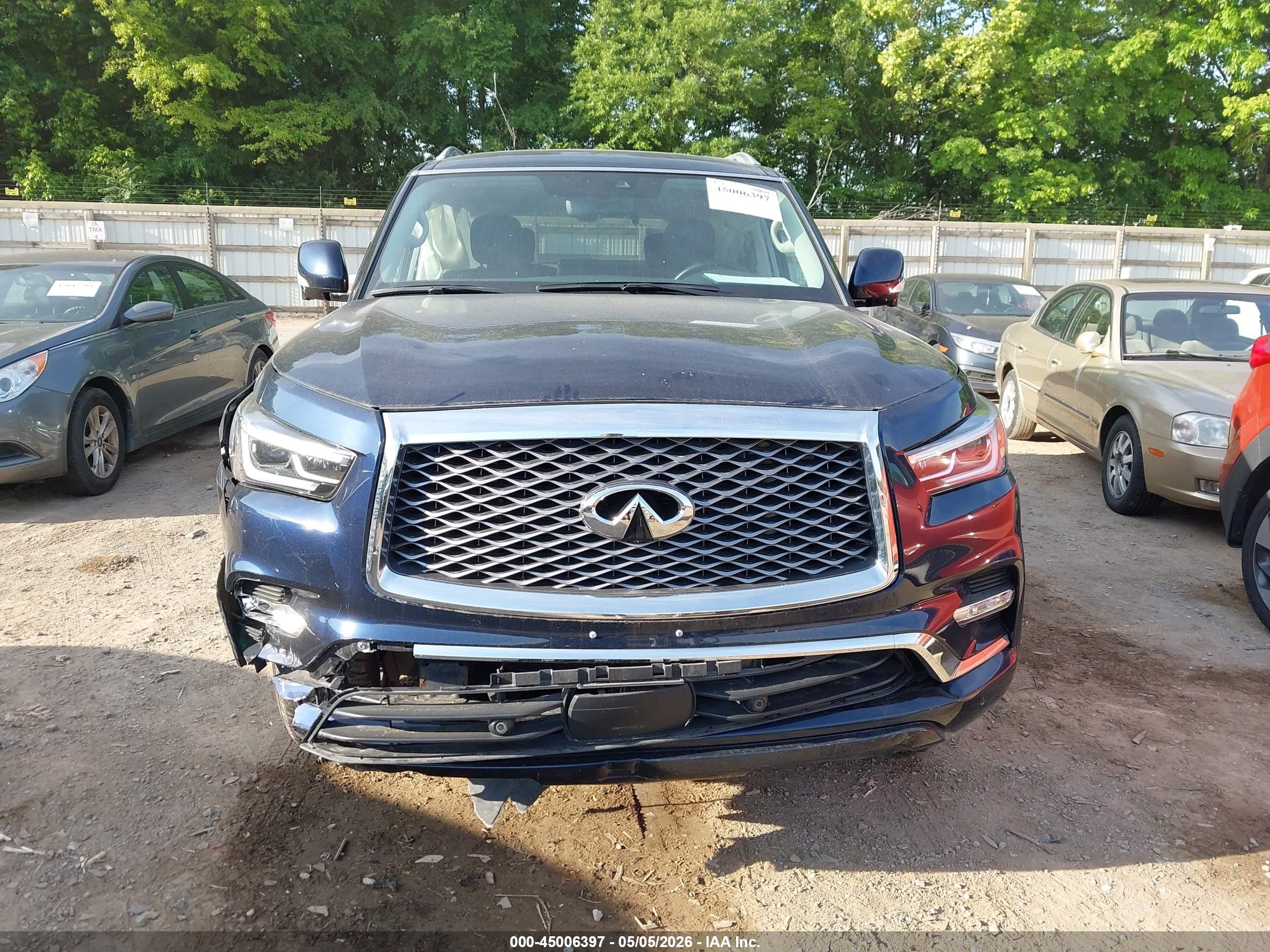 2024 Infiniti Qx80 Luxe Awd Navy vin: JN8AZ2AE0R9327799