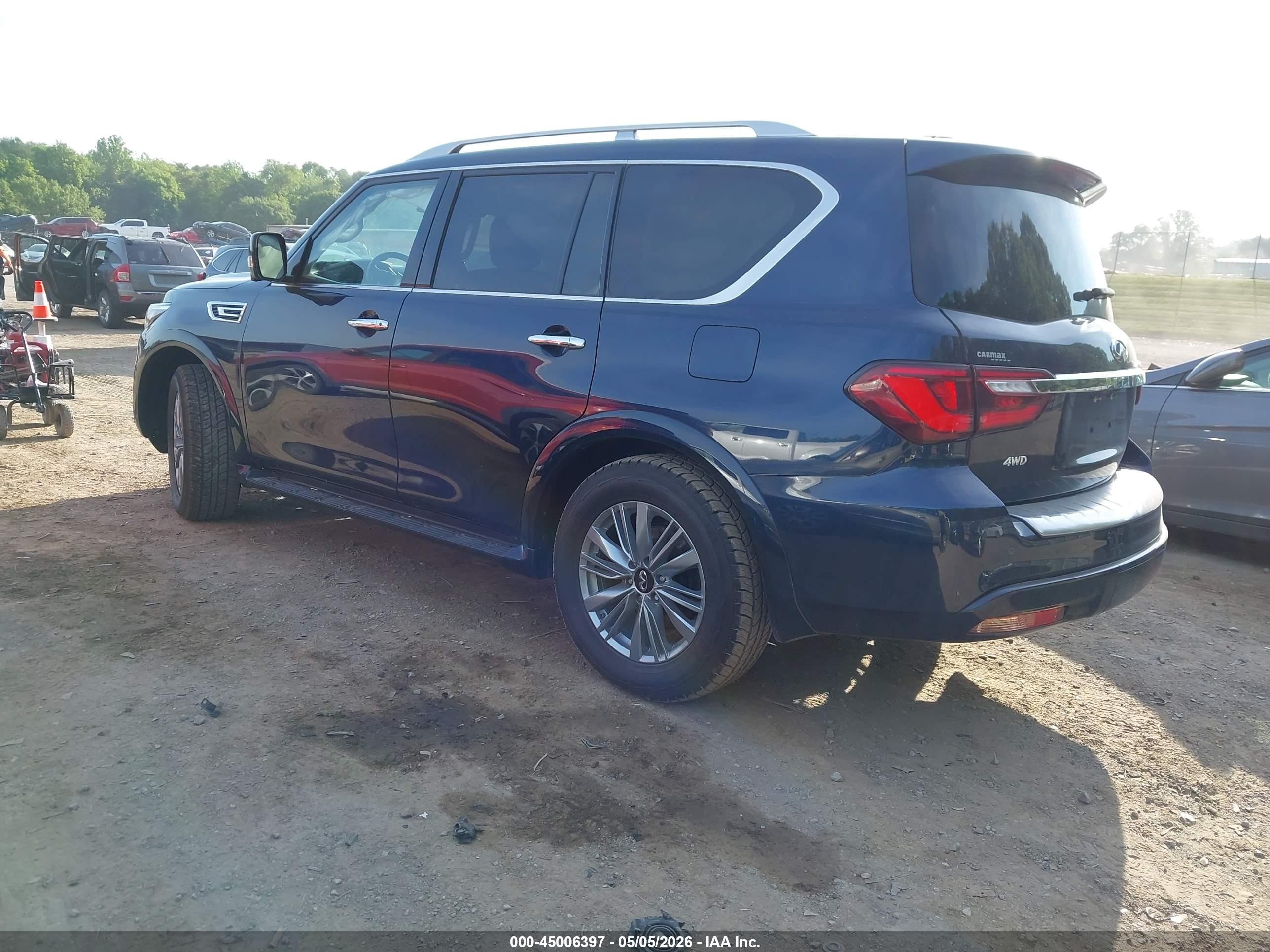 2024 Infiniti Qx80 Luxe Awd Navy vin: JN8AZ2AE0R9327799