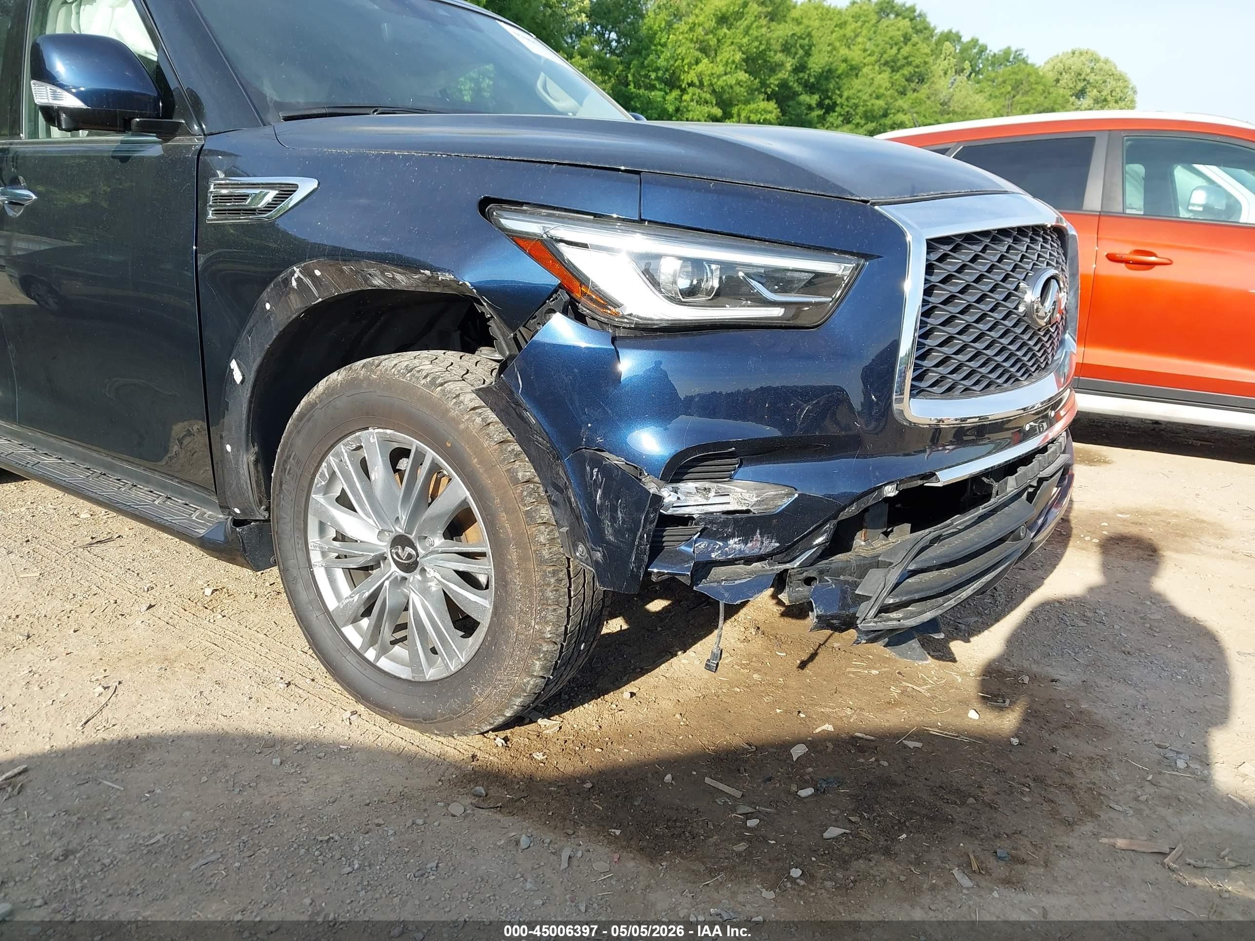2024 Infiniti Qx80 Luxe Awd Navy vin: JN8AZ2AE0R9327799