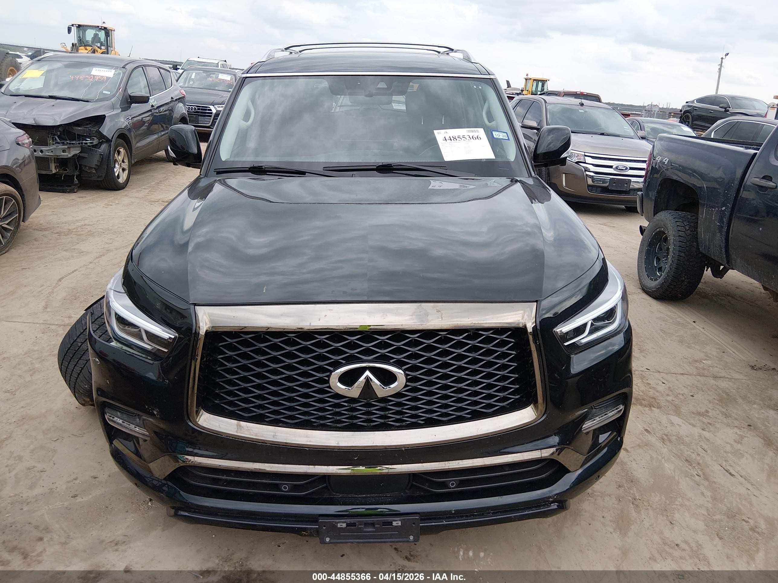 2024 Infiniti Qx80 Premium Select Awd Black vin: JN8AZ2AE3R9330843