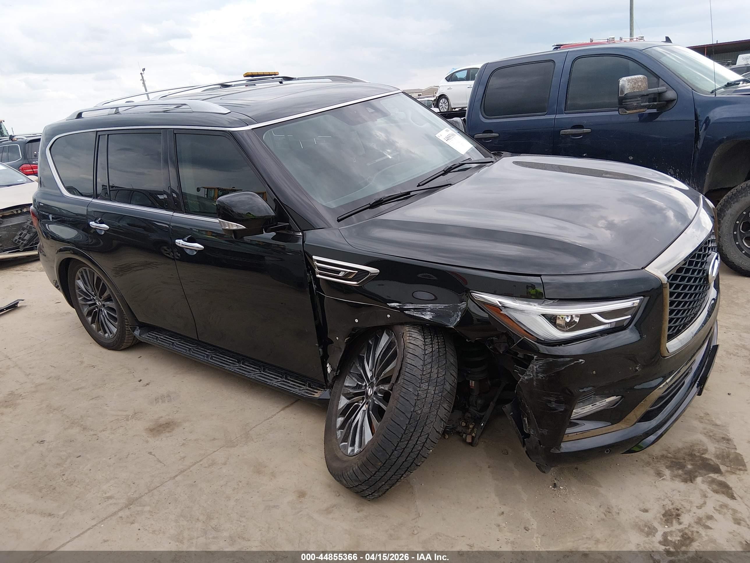 2024 Infiniti Qx80 Premium Select Awd Black vin: JN8AZ2AE3R9330843