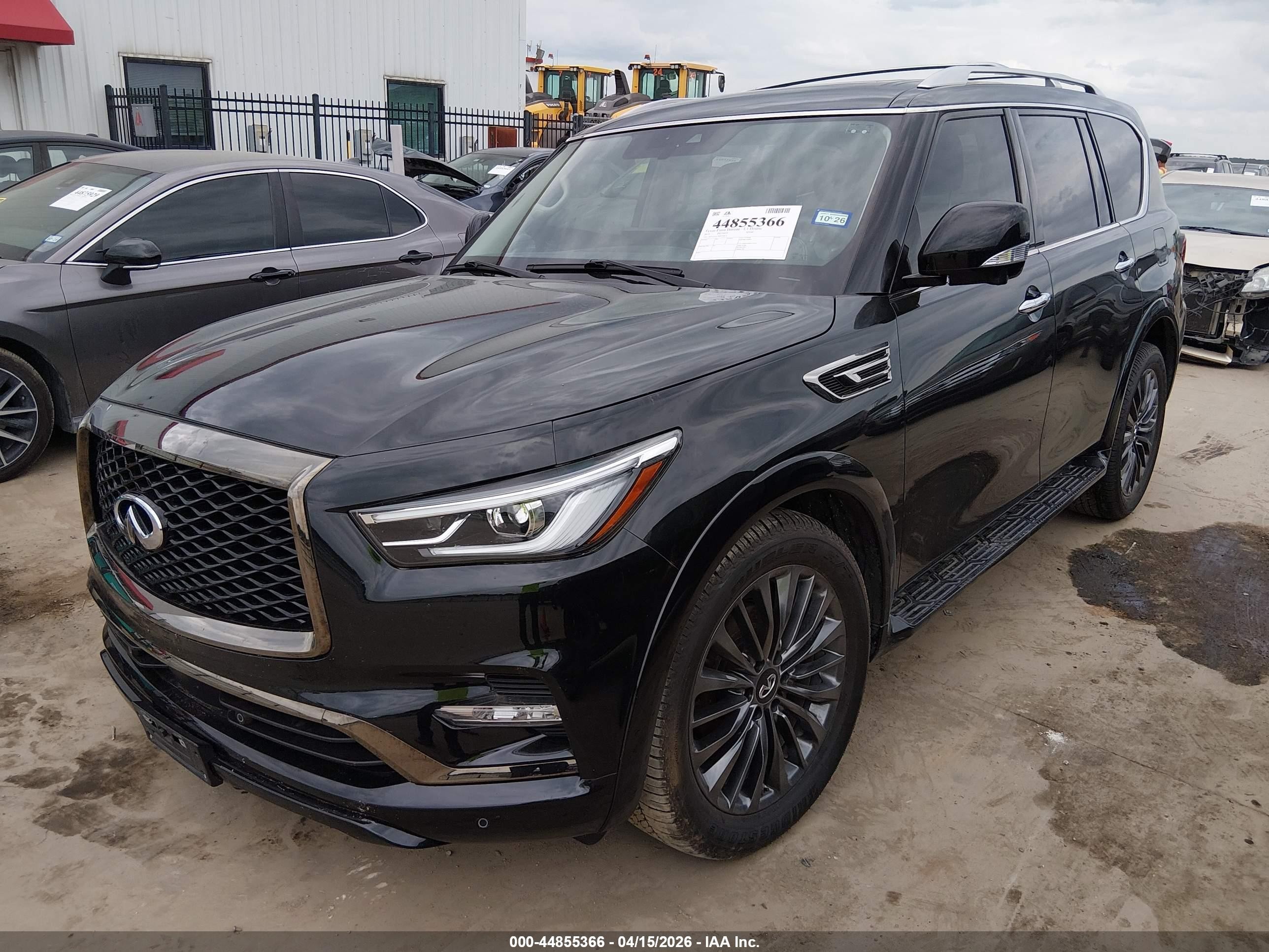 2024 Infiniti Qx80 Premium Select Awd Black vin: JN8AZ2AE3R9330843