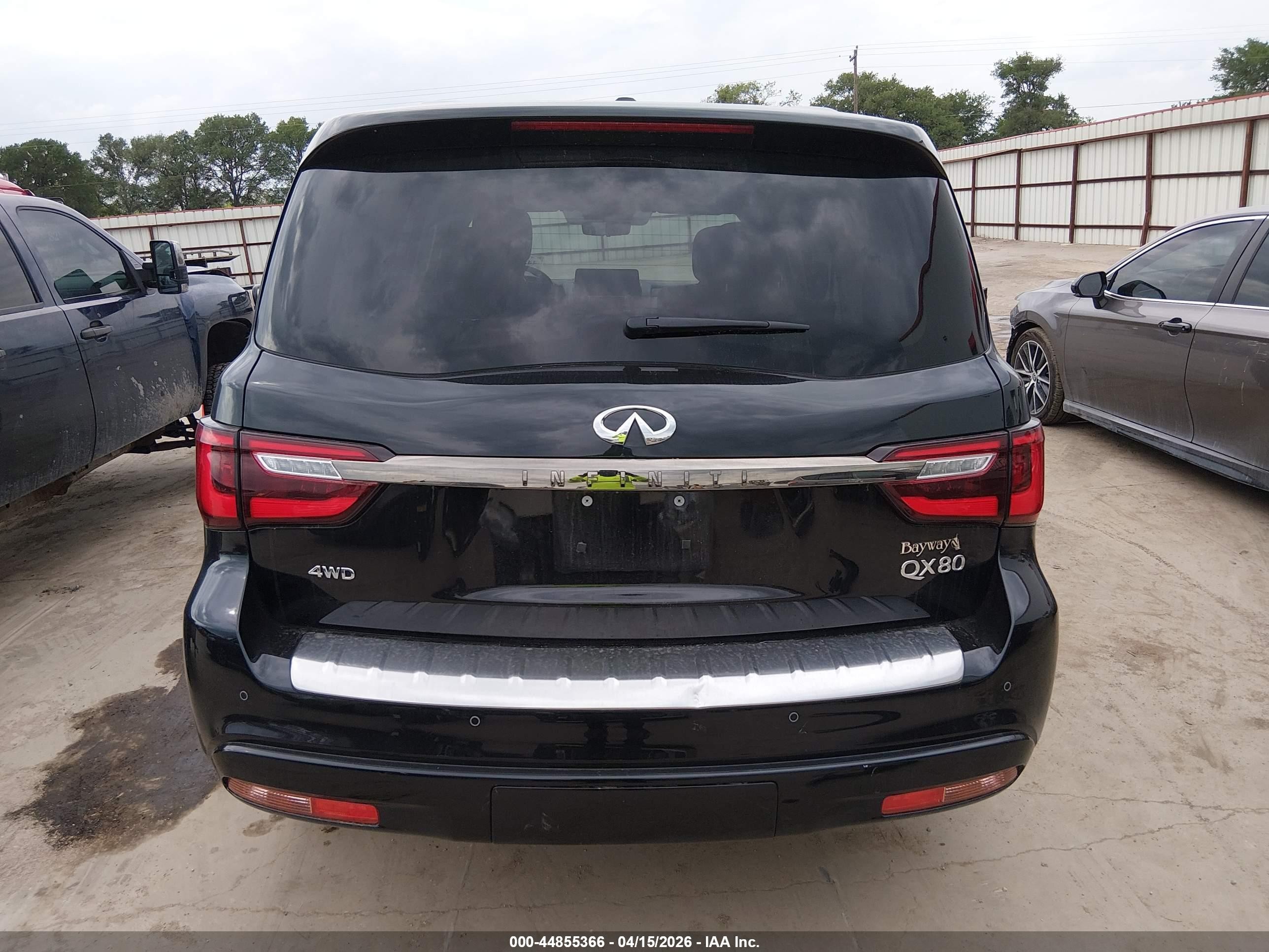 2024 Infiniti Qx80 Premium Select Awd Black vin: JN8AZ2AE3R9330843