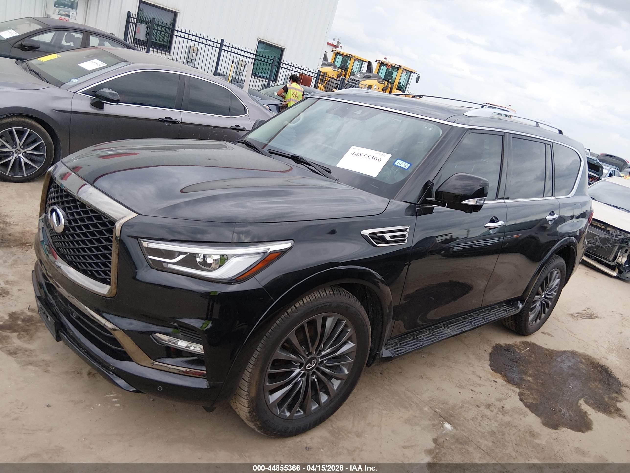 2024 Infiniti Qx80 Premium Select Awd Black vin: JN8AZ2AE3R9330843