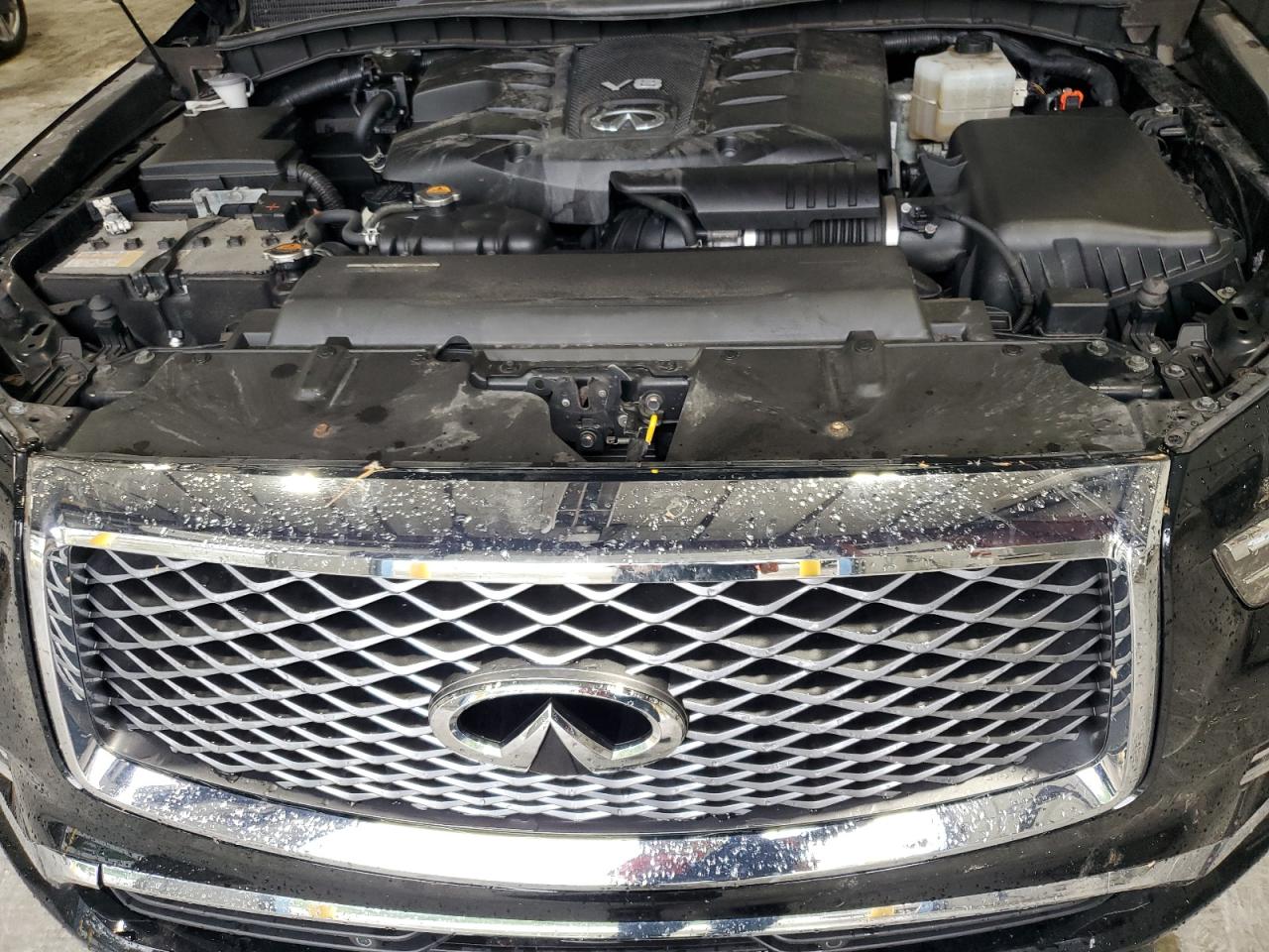2022 Infiniti Qx80 Luxe Black vin: JN8AZ2AE4N9292145
