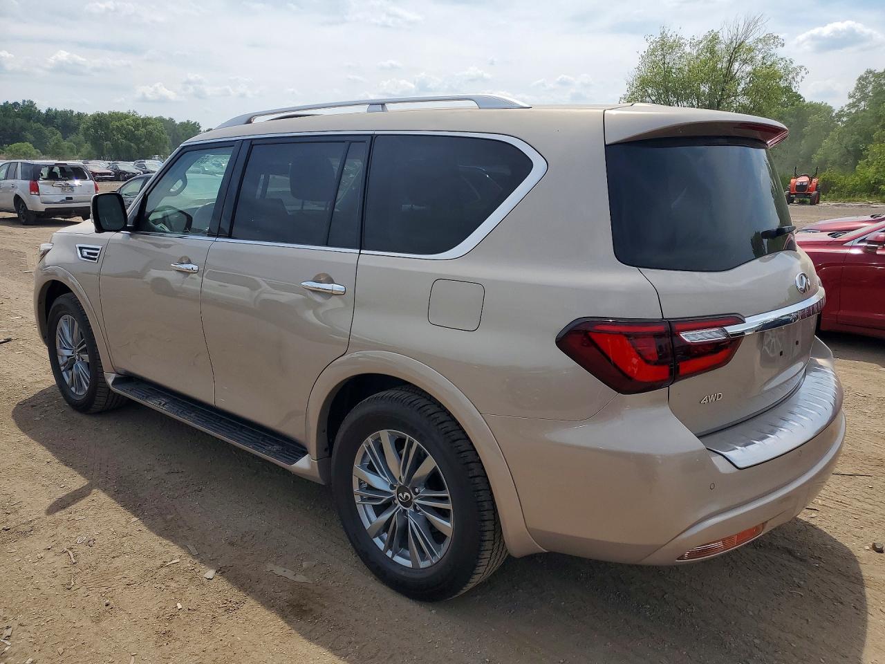 2023 Infiniti Qx80 Luxe Beige vin: JN8AZ2AE7P9303173