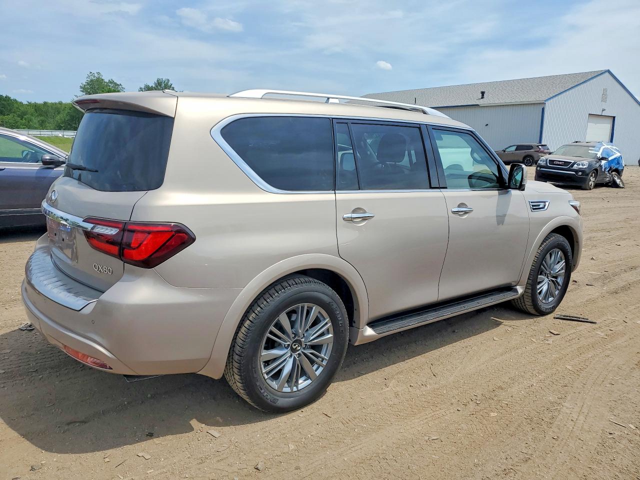 2023 Infiniti Qx80 Luxe Beige vin: JN8AZ2AE7P9303173