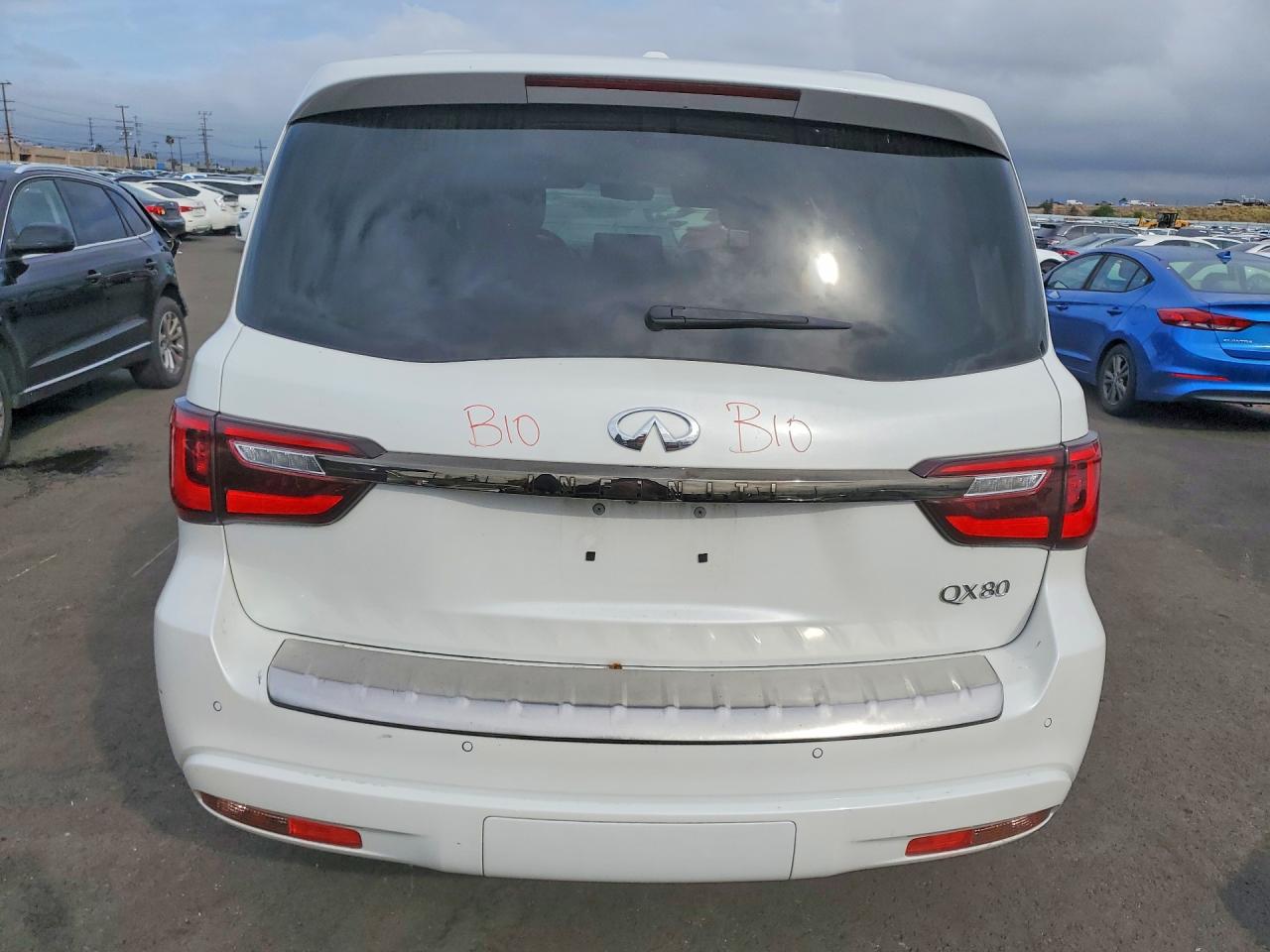 2023 Infiniti Qx80 Premium Select White vin: JN8AZ2AFXP9757216