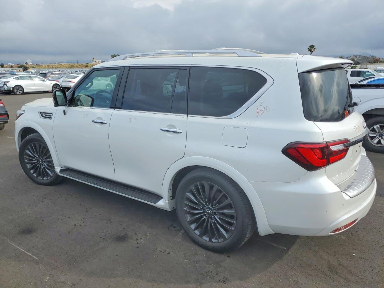 2023 Infiniti Qx80 Premium Select White vin: JN8AZ2AFXP9757216