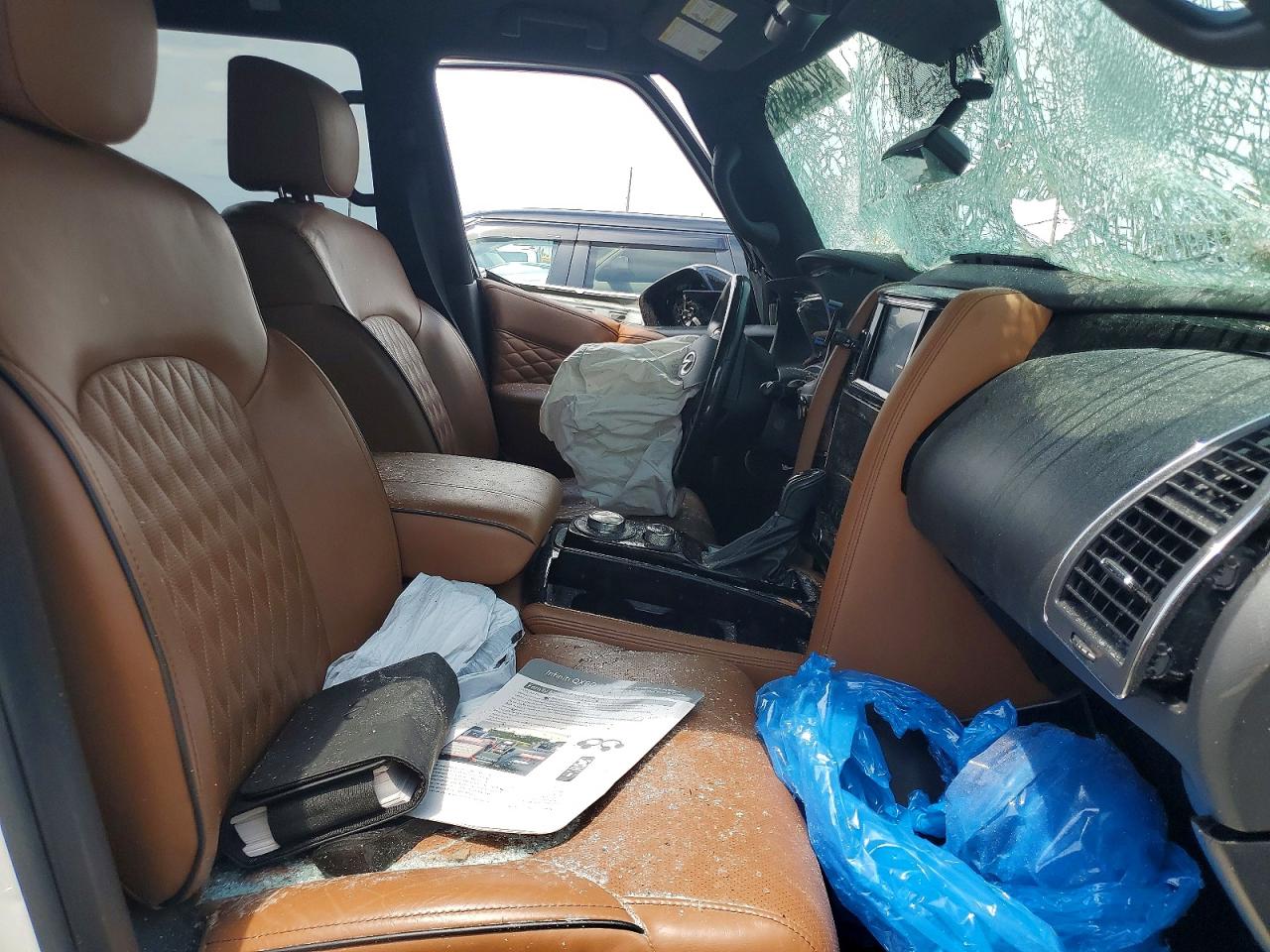 2021 Infiniti Qx80 Sensory White vin: JN8AZ2BE2M9272957