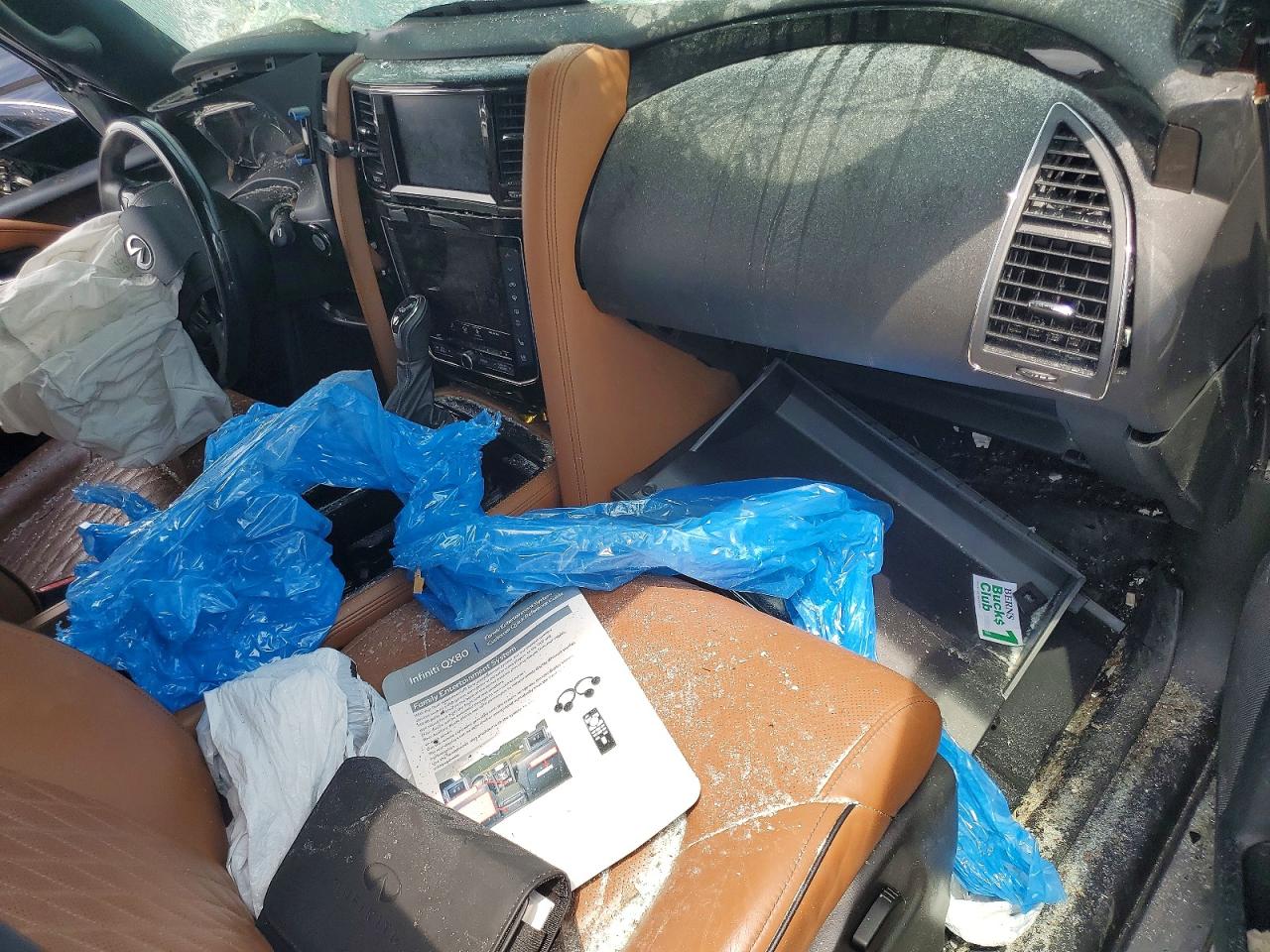 2021 Infiniti Qx80 Sensory White vin: JN8AZ2BE2M9272957