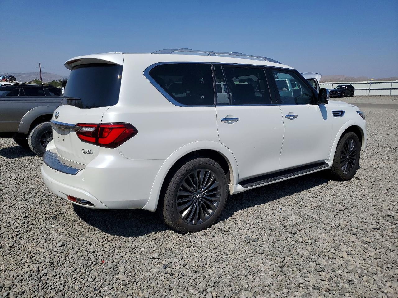 2022 Infiniti Qx80 Sensory White vin: JN8AZ2BEXN9292715