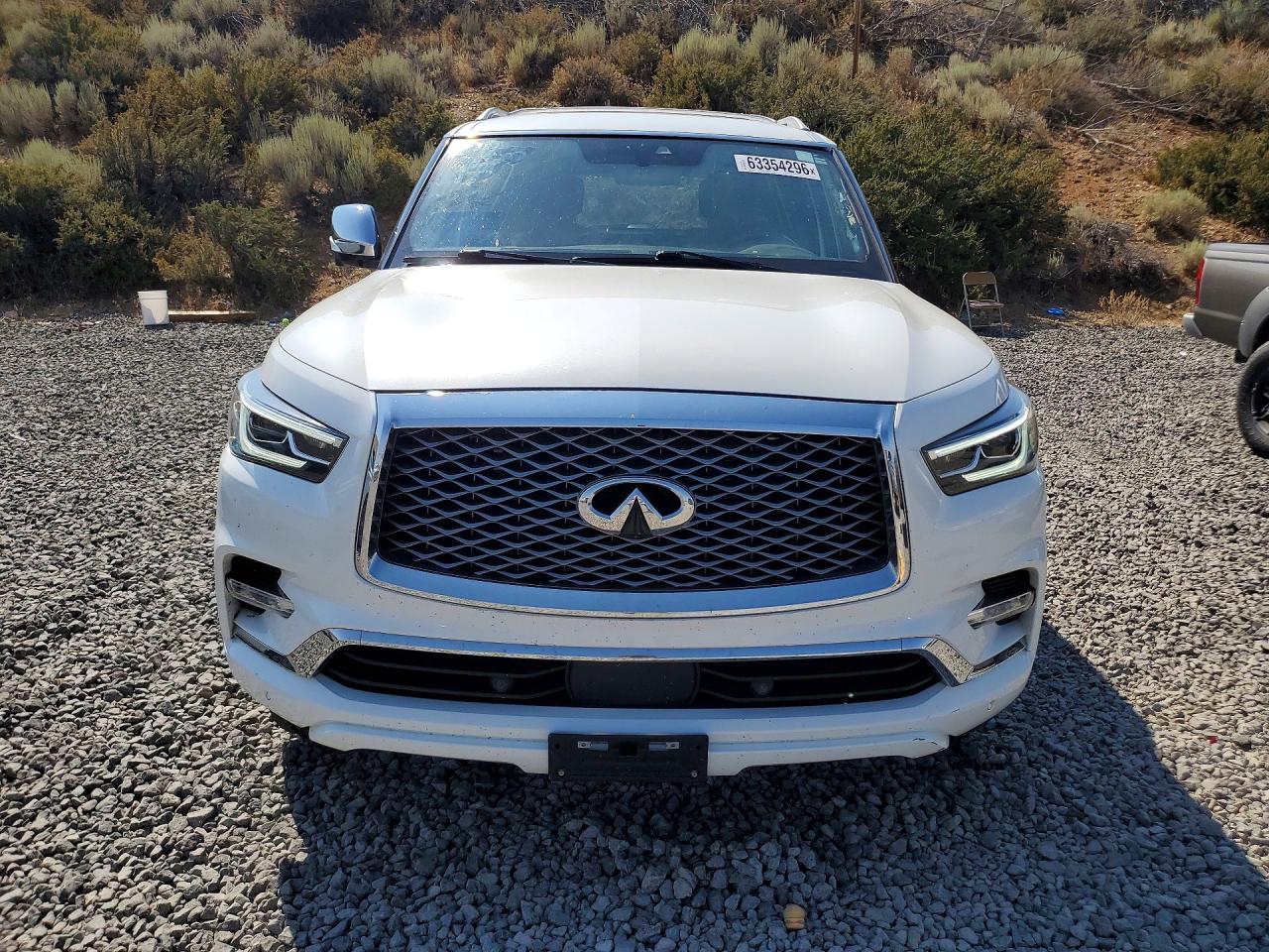 2022 Infiniti Qx80 Sensory White vin: JN8AZ2BEXN9292715