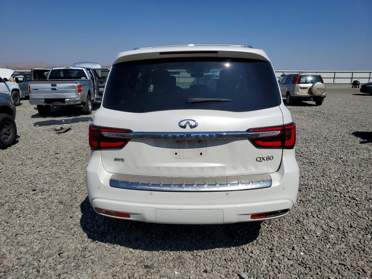 2022 Infiniti Qx80 Sensory White vin: JN8AZ2BEXN9292715