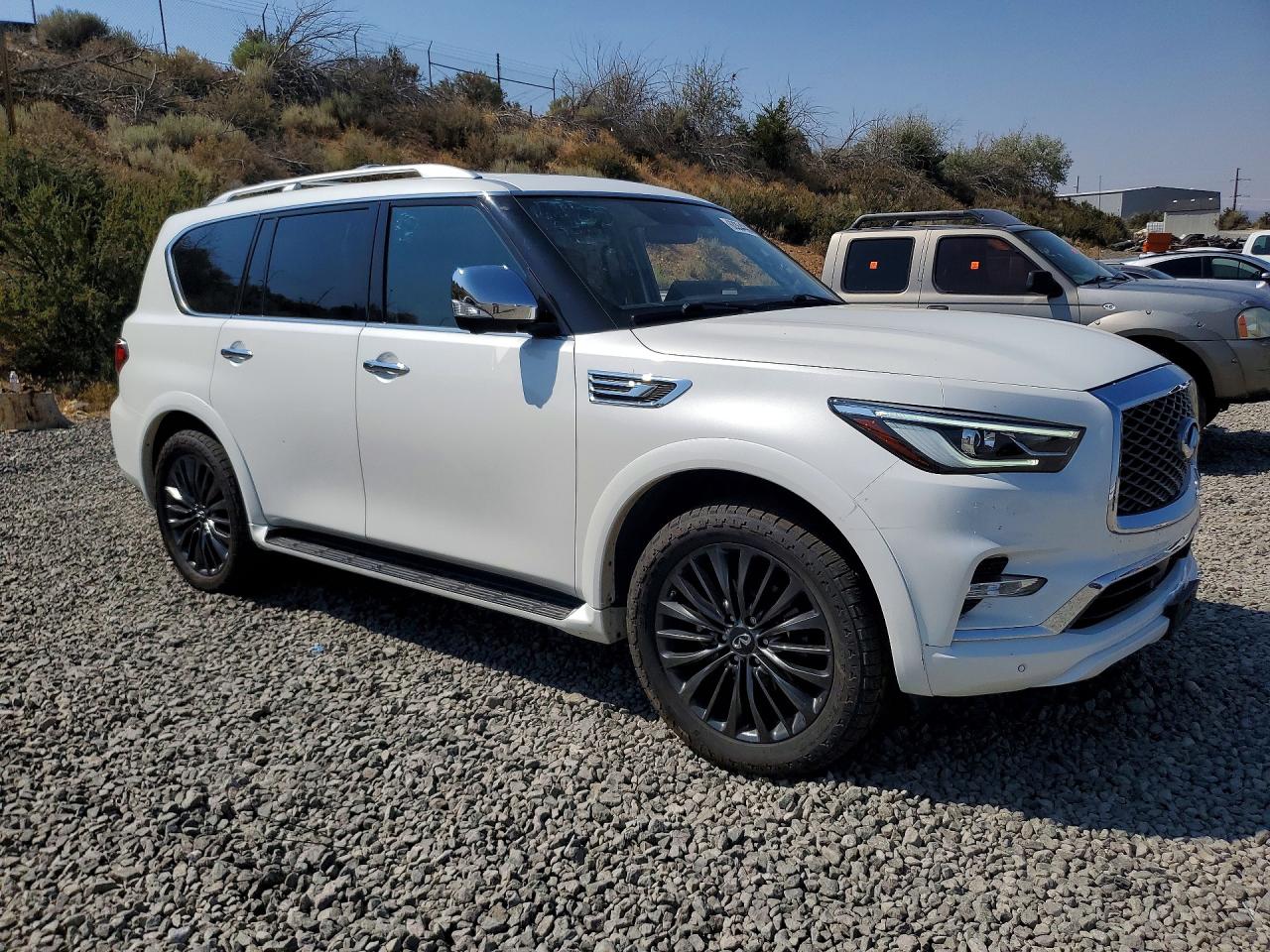 2022 Infiniti Qx80 Sensory White vin: JN8AZ2BEXN9292715