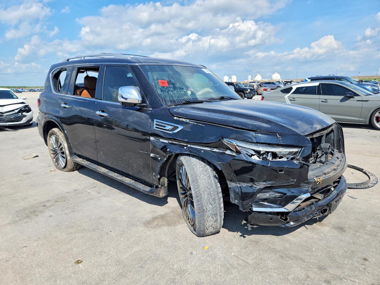 2021 Infiniti Qx80 Sensory Black vin: JN8AZ2BF5M9715188