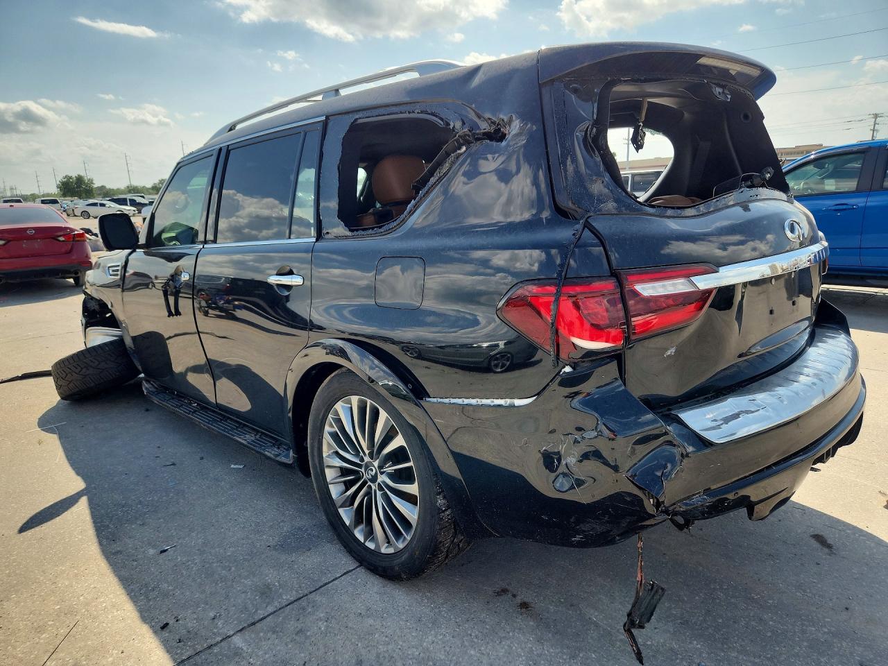 2021 Infiniti Qx80 Sensory Black vin: JN8AZ2BF5M9715188
