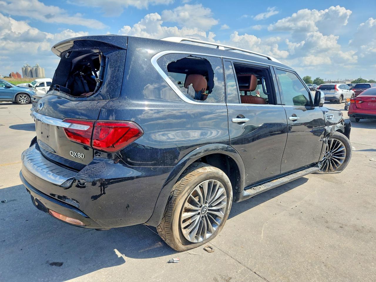 2021 Infiniti Qx80 Sensory Black vin: JN8AZ2BF5M9715188