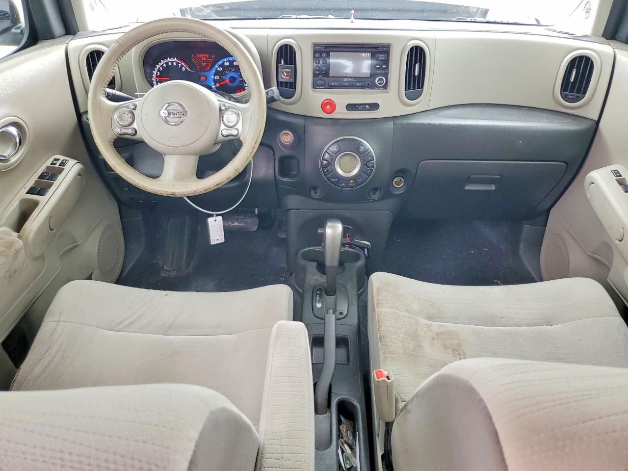 2010 Nissan Cube Серый vin: JN8AZ2KR0AT166993