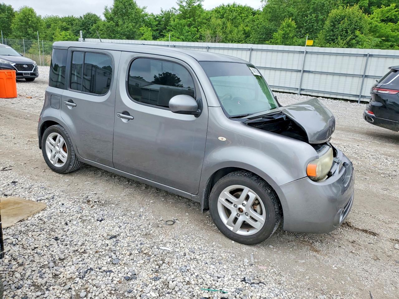 2010 Nissan Cube Серый vin: JN8AZ2KR0AT166993